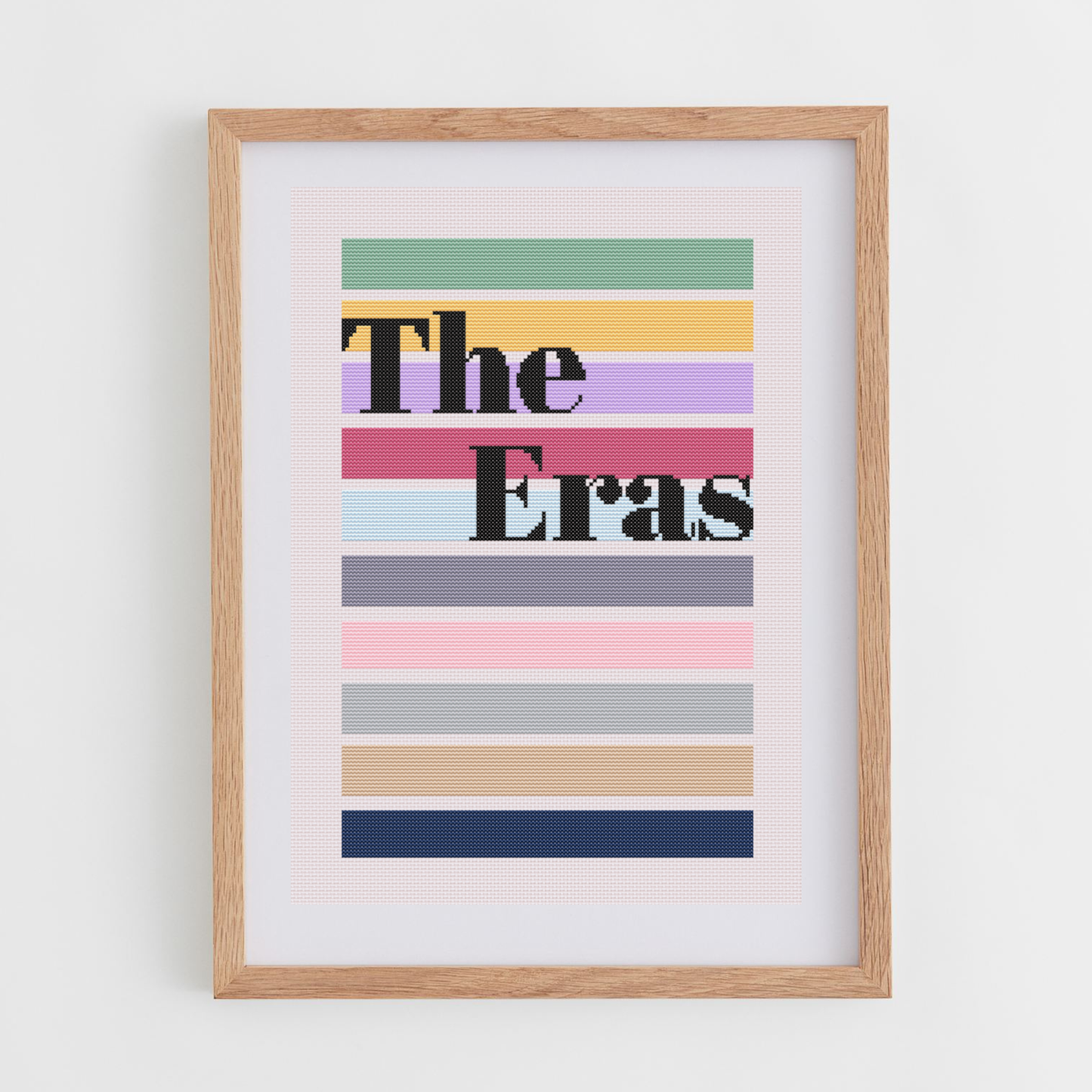 The Eras Tour Cross Stitch Patterns | The Eras Cross Stitch Chart PDF | Modern Cross Stitch Patterns