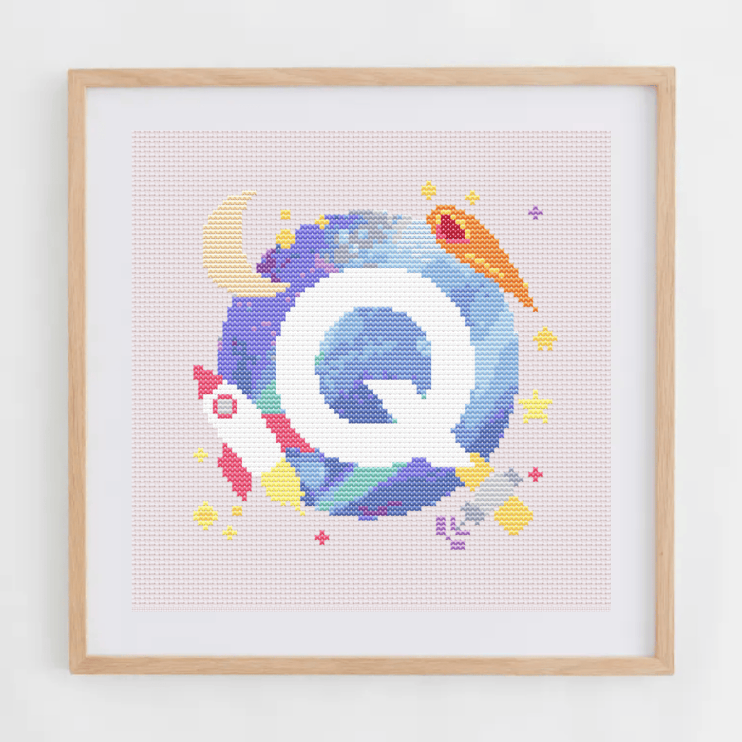 Monogram With Space Background