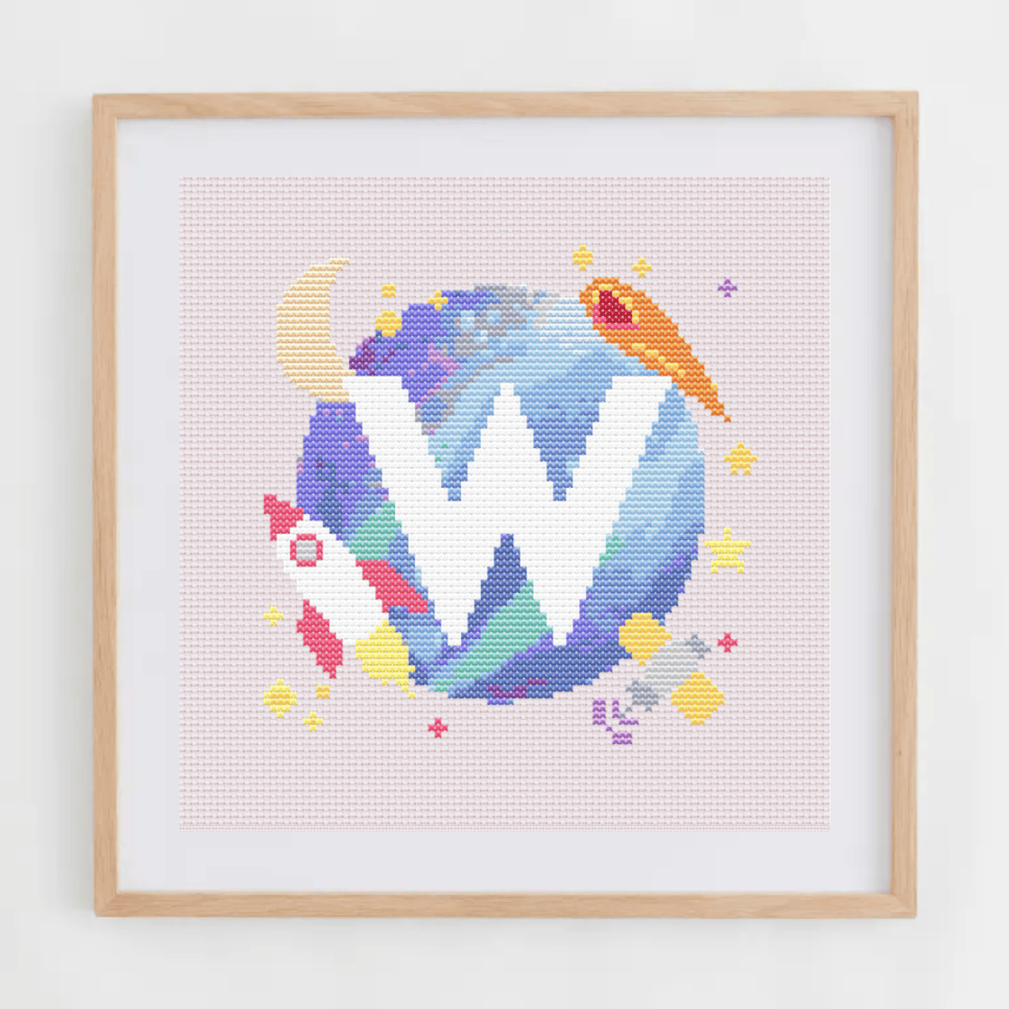 Monogram With Space Background