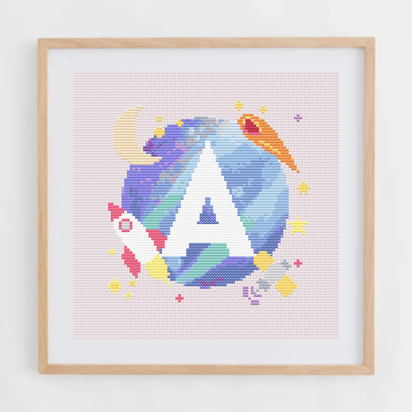 Monogram With Space Background