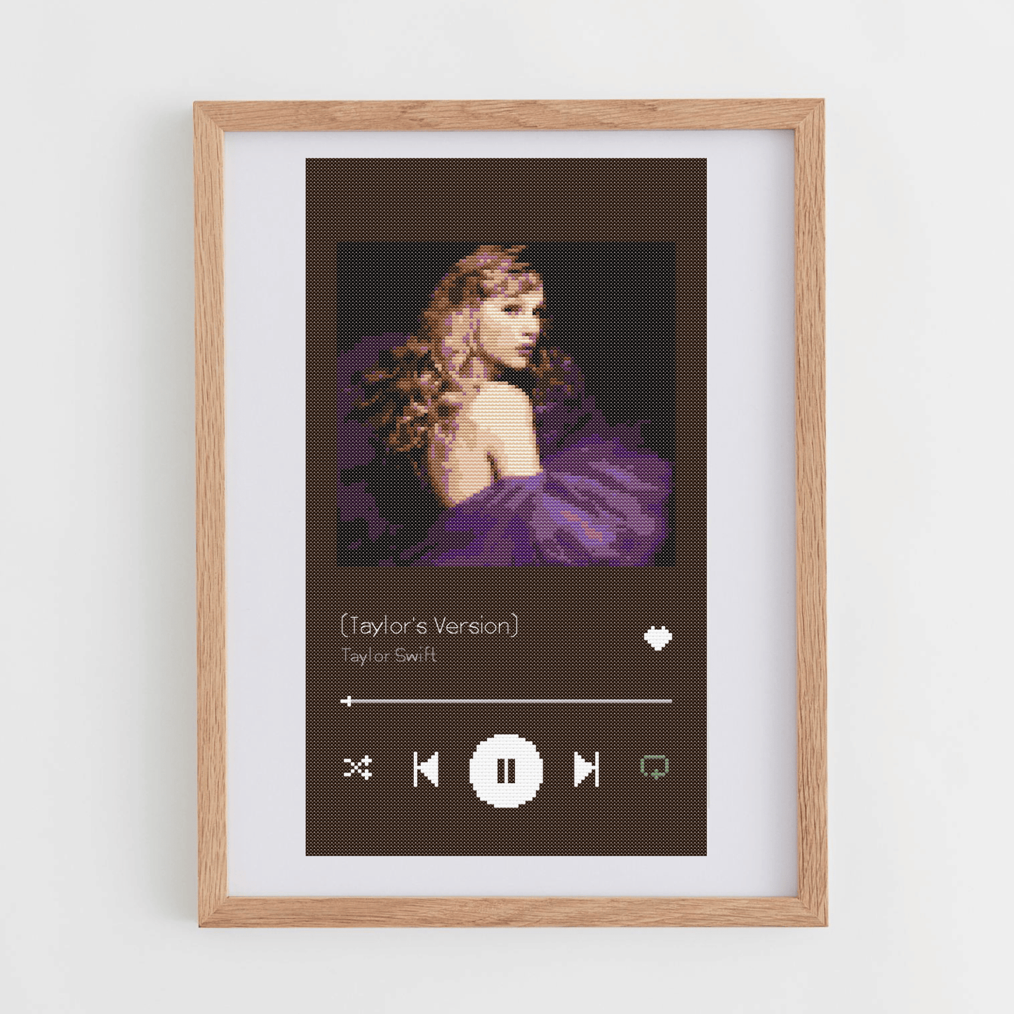 Speak Now Cross Stitch Pattern | Taylor Swift Cross Stitch Chart | Swiftie Cross Stitch