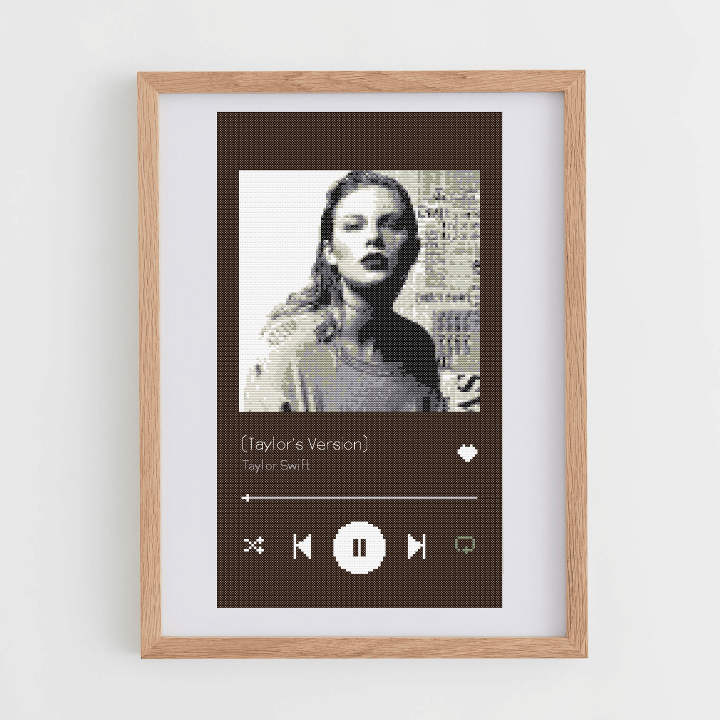 Reputation Cross Stitch Pattern | Taylor Swift Cross Stitch Chart | Swiftie Cross Stitch