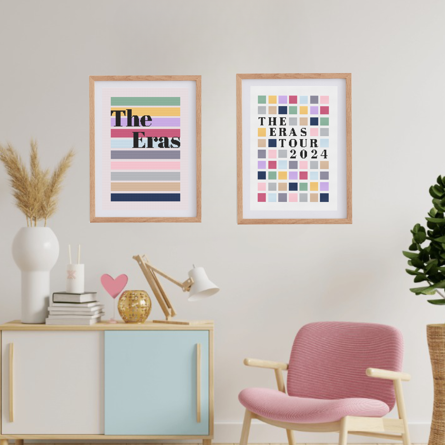 The Eras Tour Cross Stitch Patterns | The Eras Cross Stitch Chart PDF | Modern Cross Stitch Patterns
