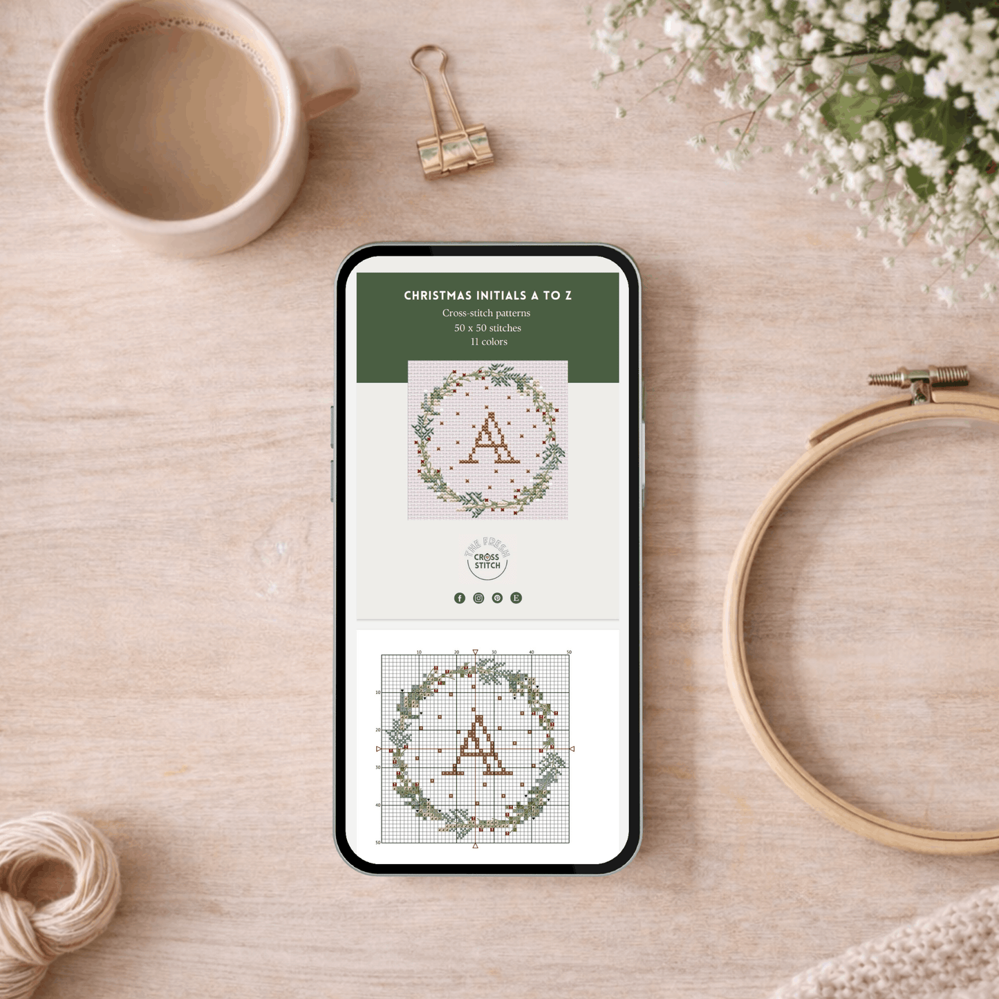 Рождественские инициалы