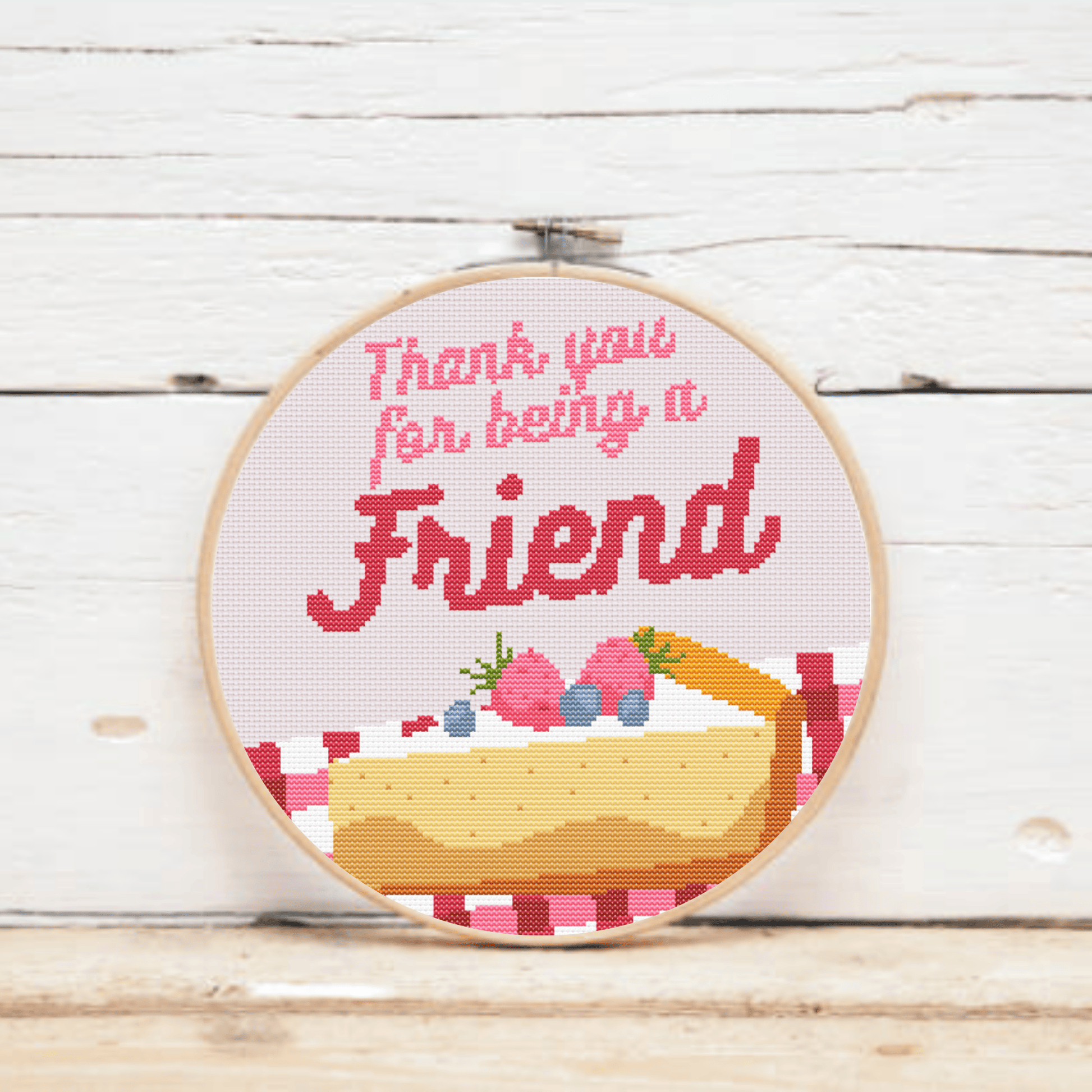 Thank You For Being a Friend Cross Stitch Pattern | Taylor Swift Cross Stitch Chart | The Golden Girls Cross Stitch Chart