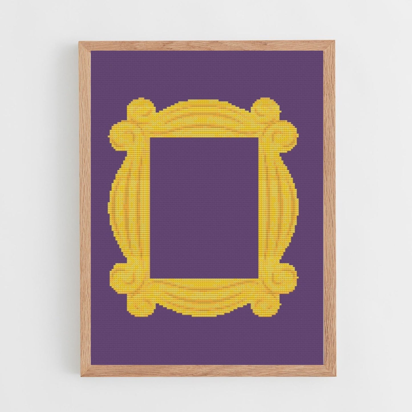 Friends Frame Cross Stitch Pattern