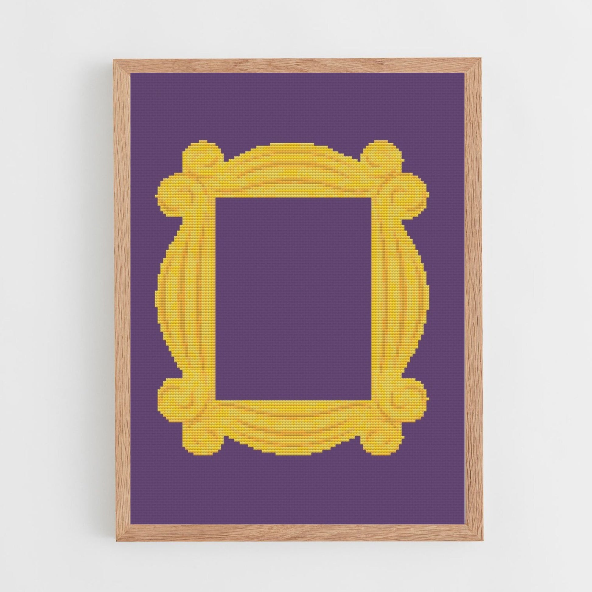 Friends Frame Cross Stitch Pattern