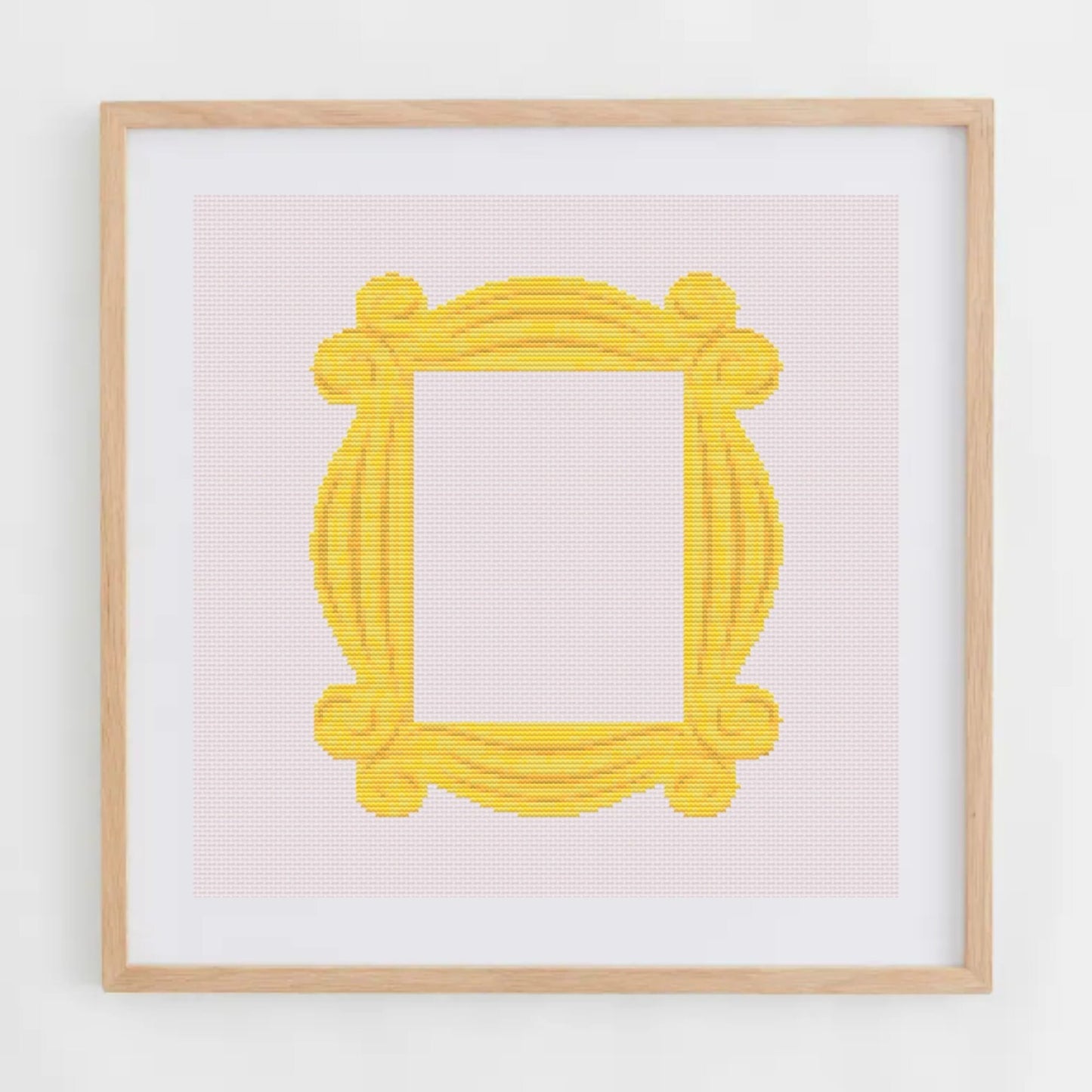 Friends Frame Cross Stitch Pattern