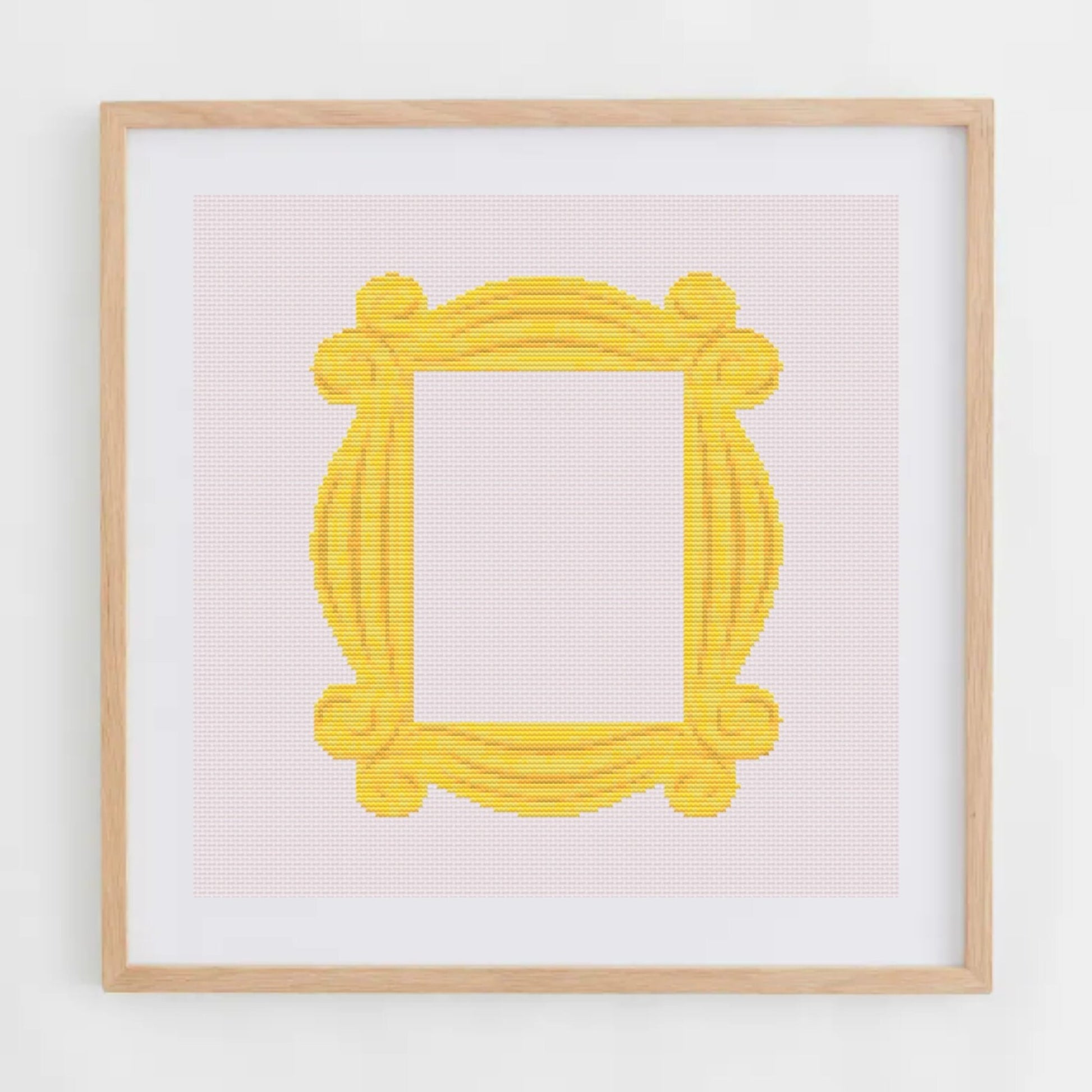 Friends Frame Cross Stitch Pattern