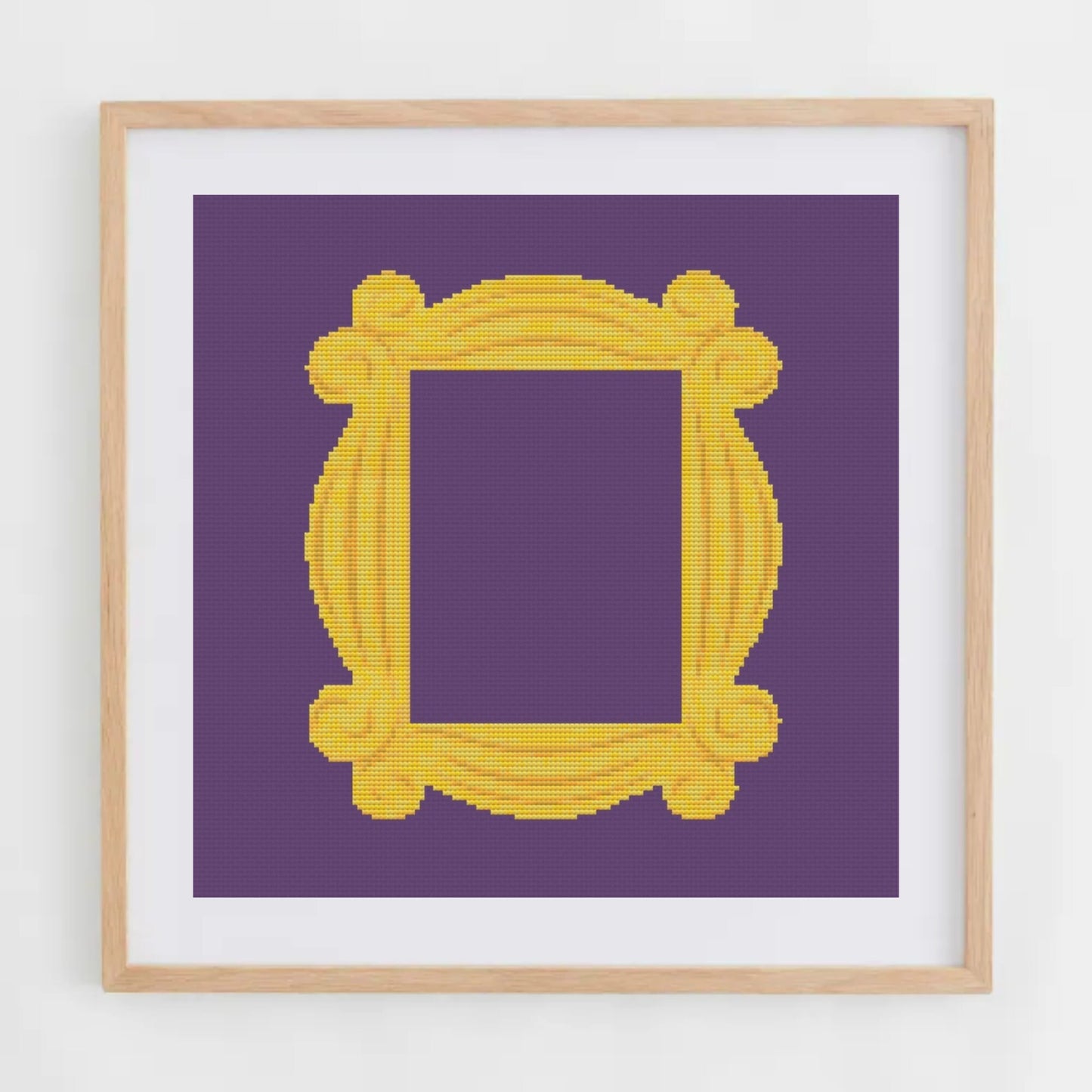 Friends Frame Cross Stitch Pattern