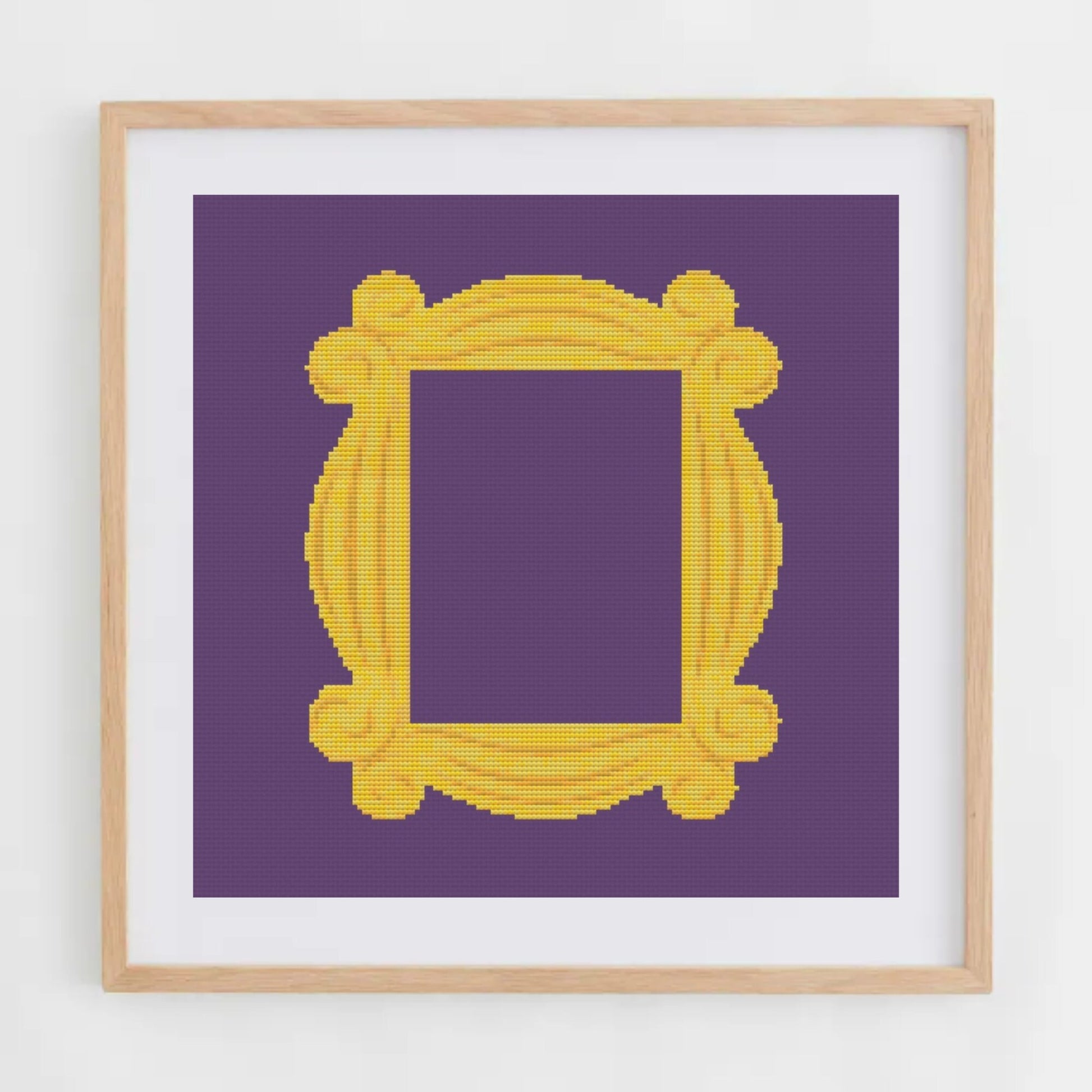 Friends Frame Cross Stitch Pattern