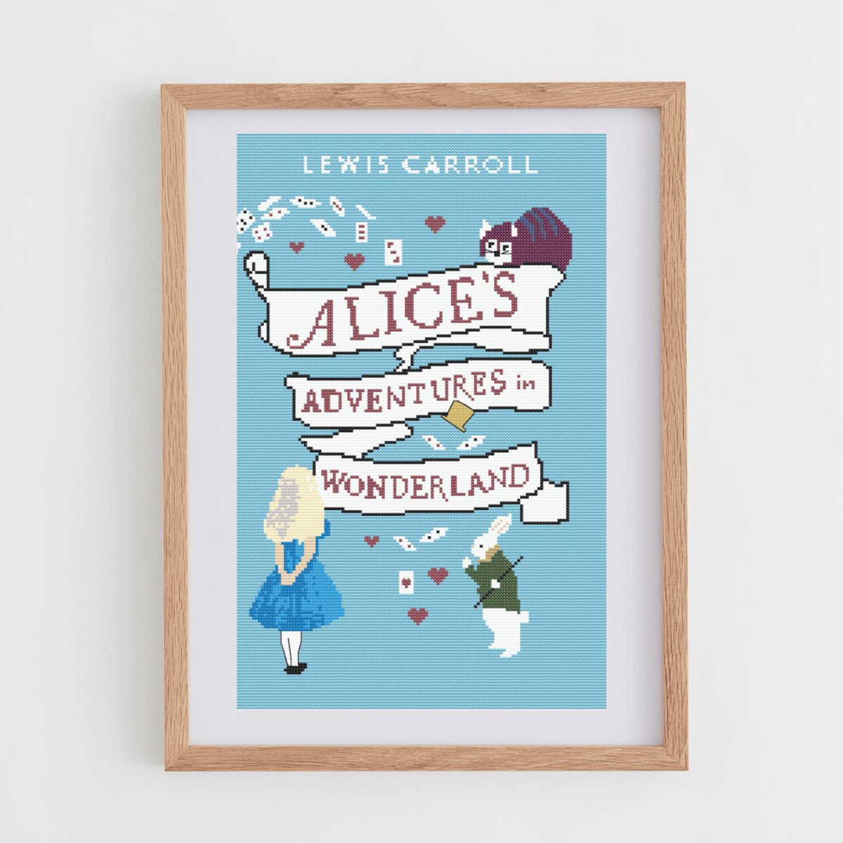 Alice in Wonderland Cross Stitch Pattern – Book PDF – The Fresh Cross ...