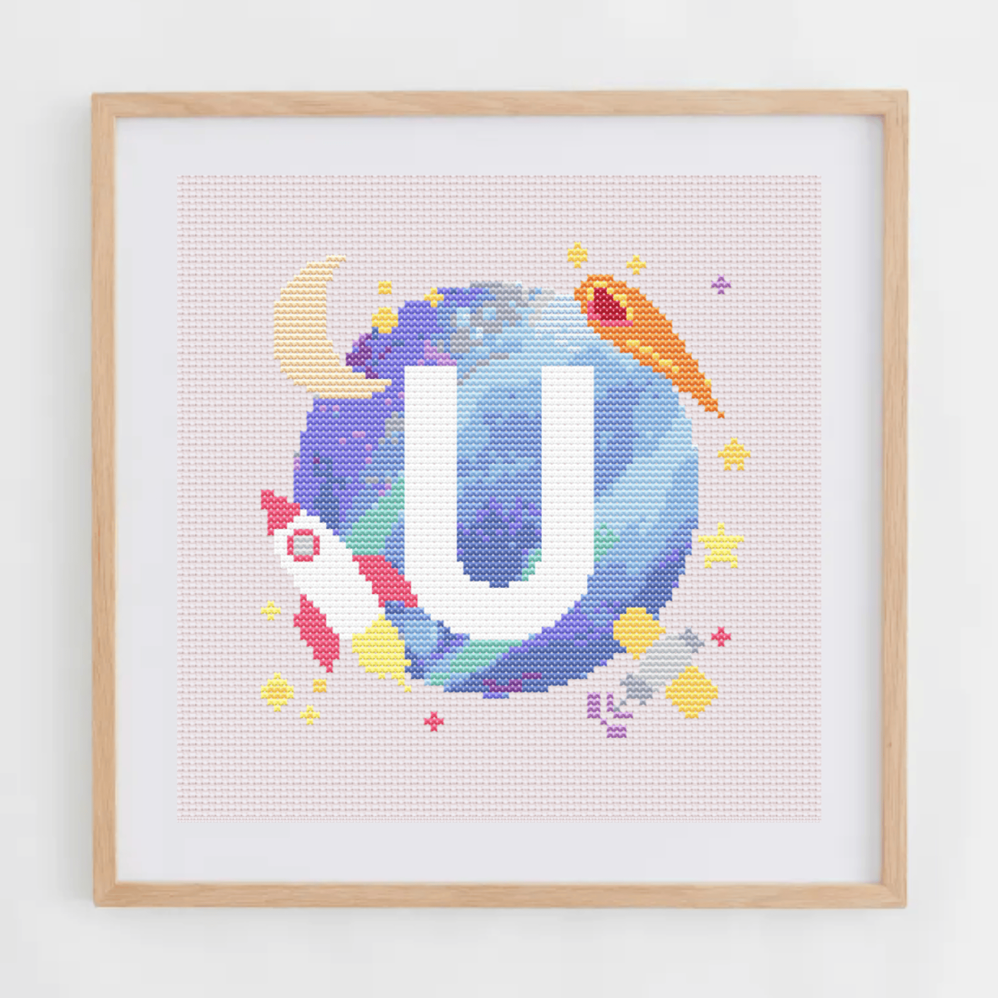 Initiale sur Fond d'Espace