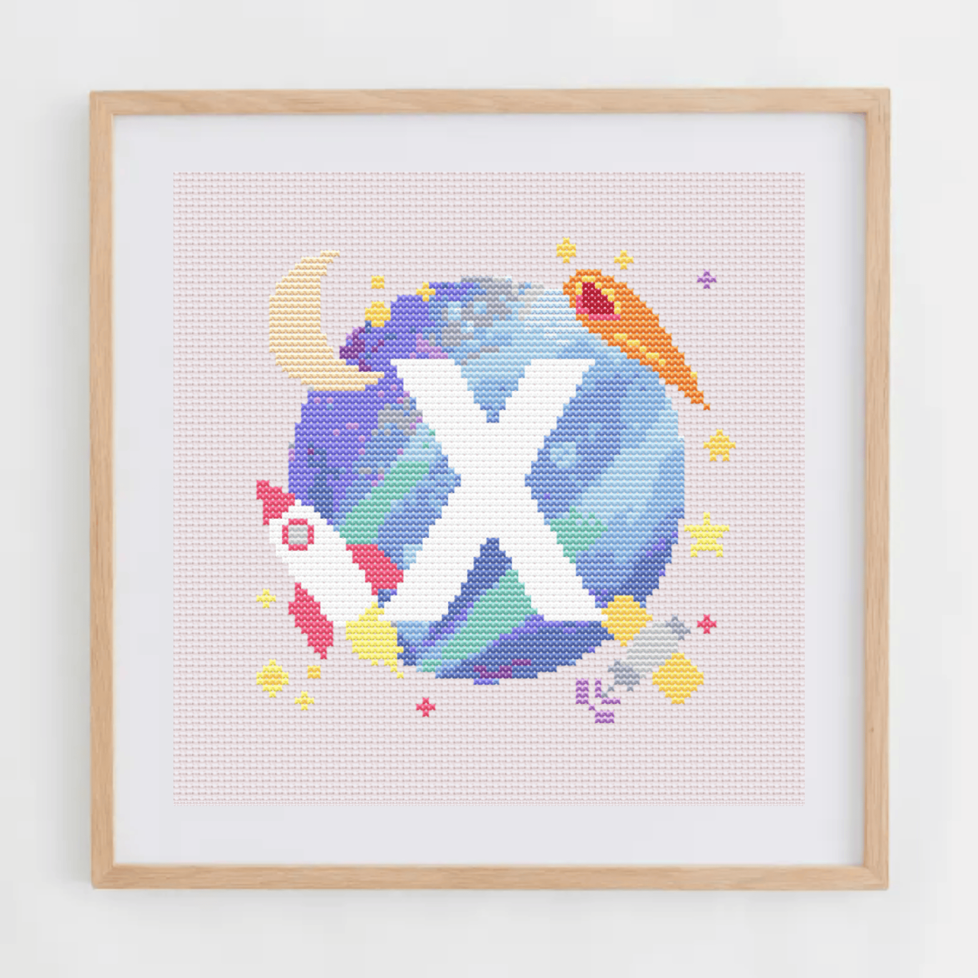 Initiale sur Fond d'Espace