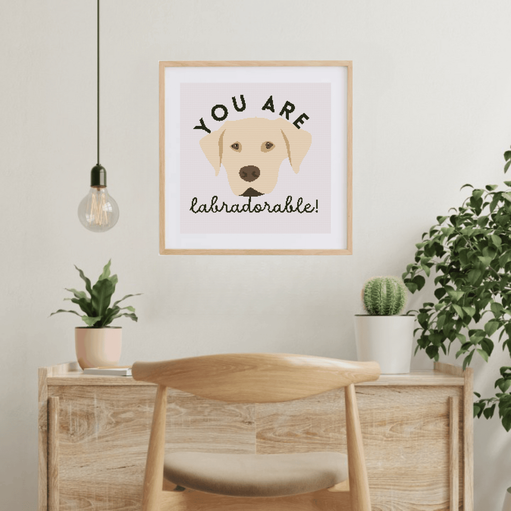 Dog Puns Cross Stitch Patterns | Labrador Cross Stitch Chart PDF