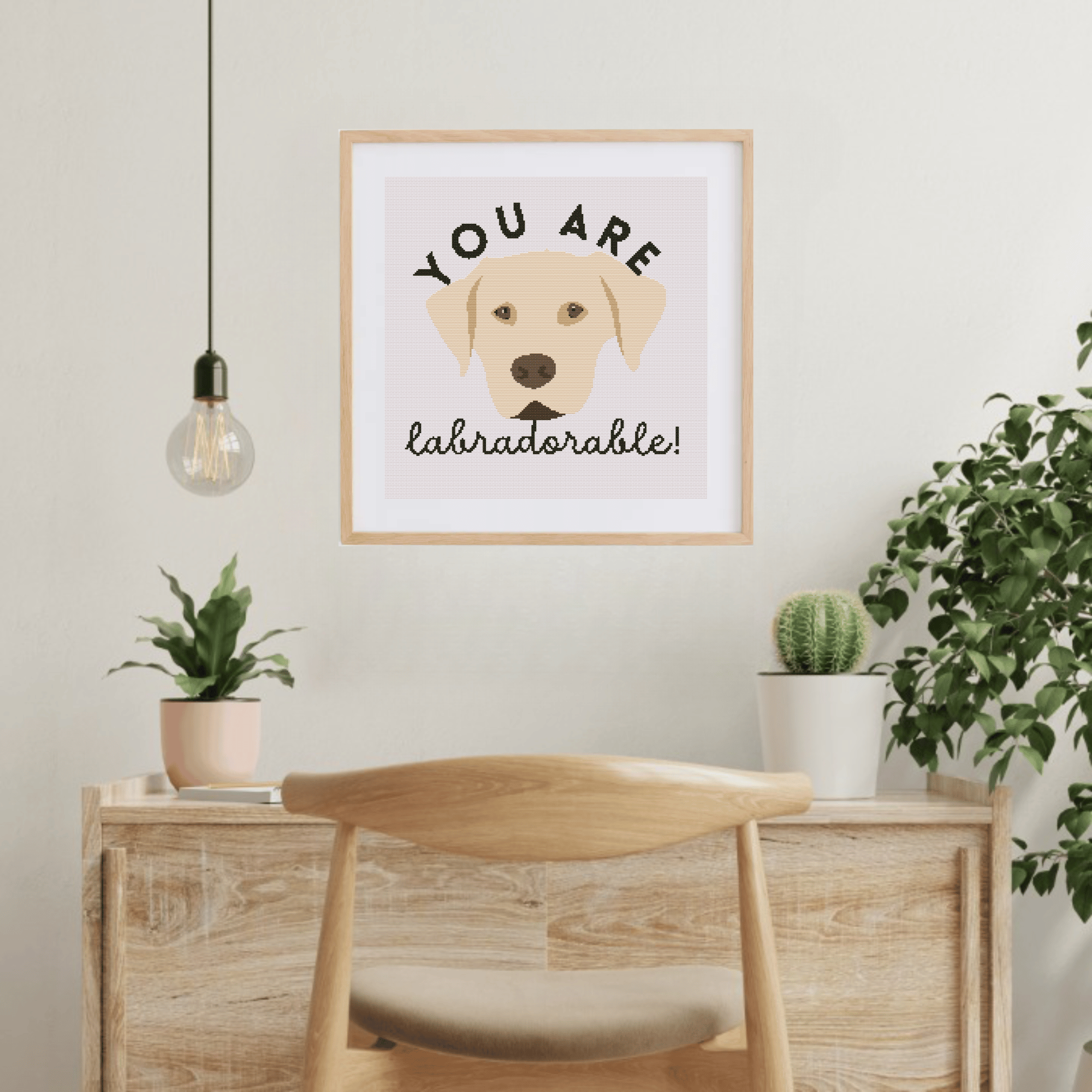 Dog Puns Cross Stitch Patterns | Labrador Cross Stitch Chart PDF
