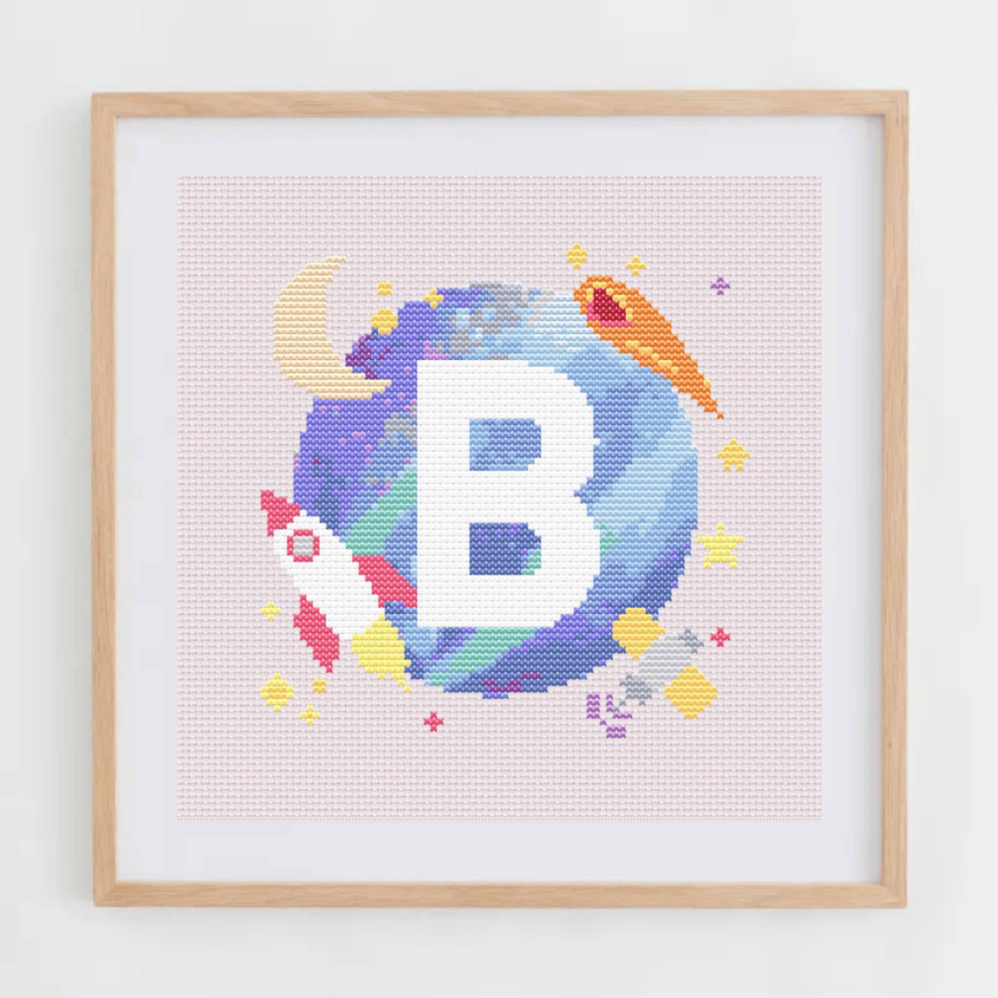 Initiale sur Fond d'Espace