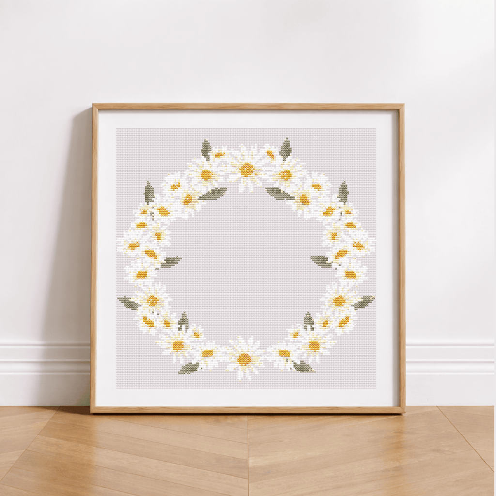 Gänseblümchenkranz