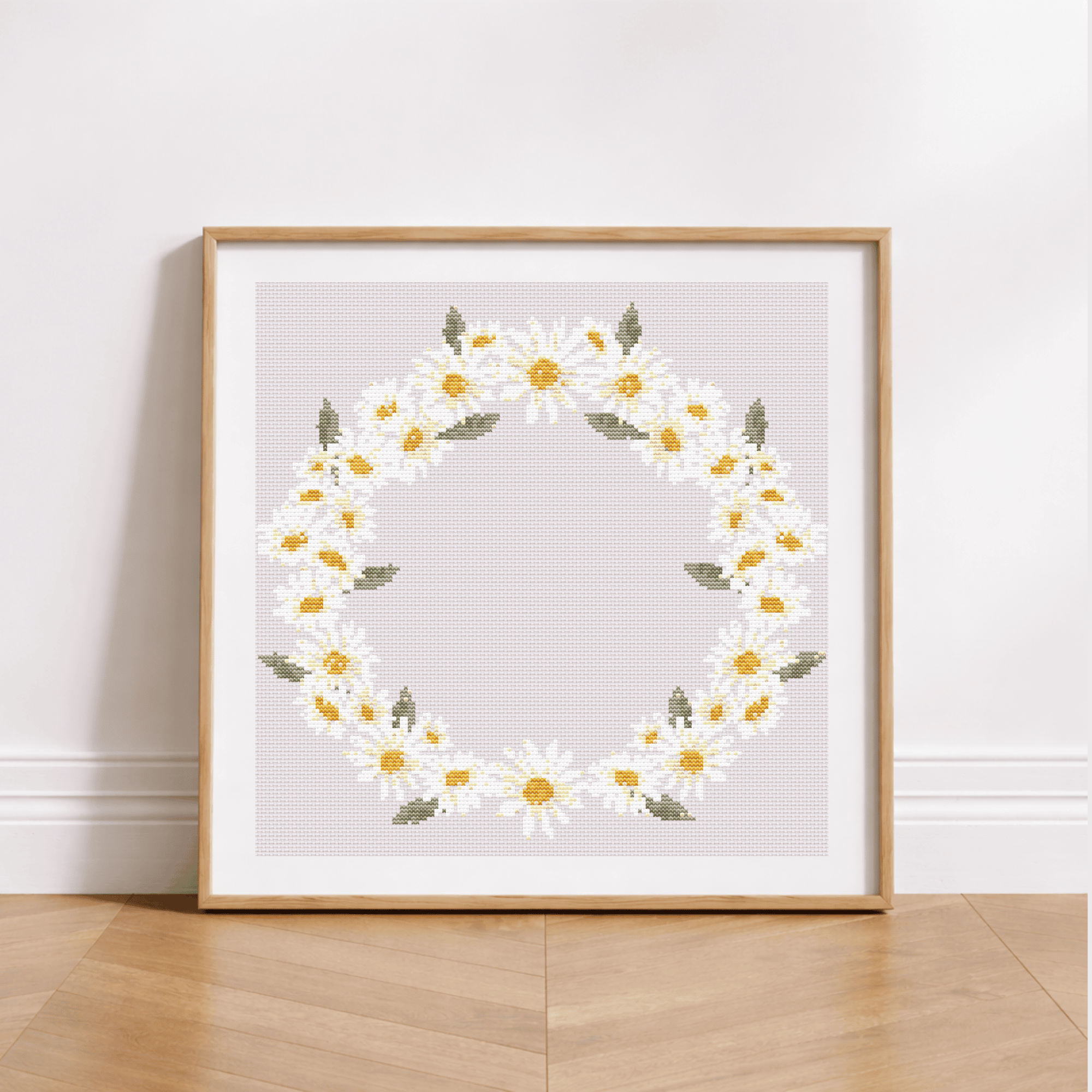 Gänseblümchenkranz