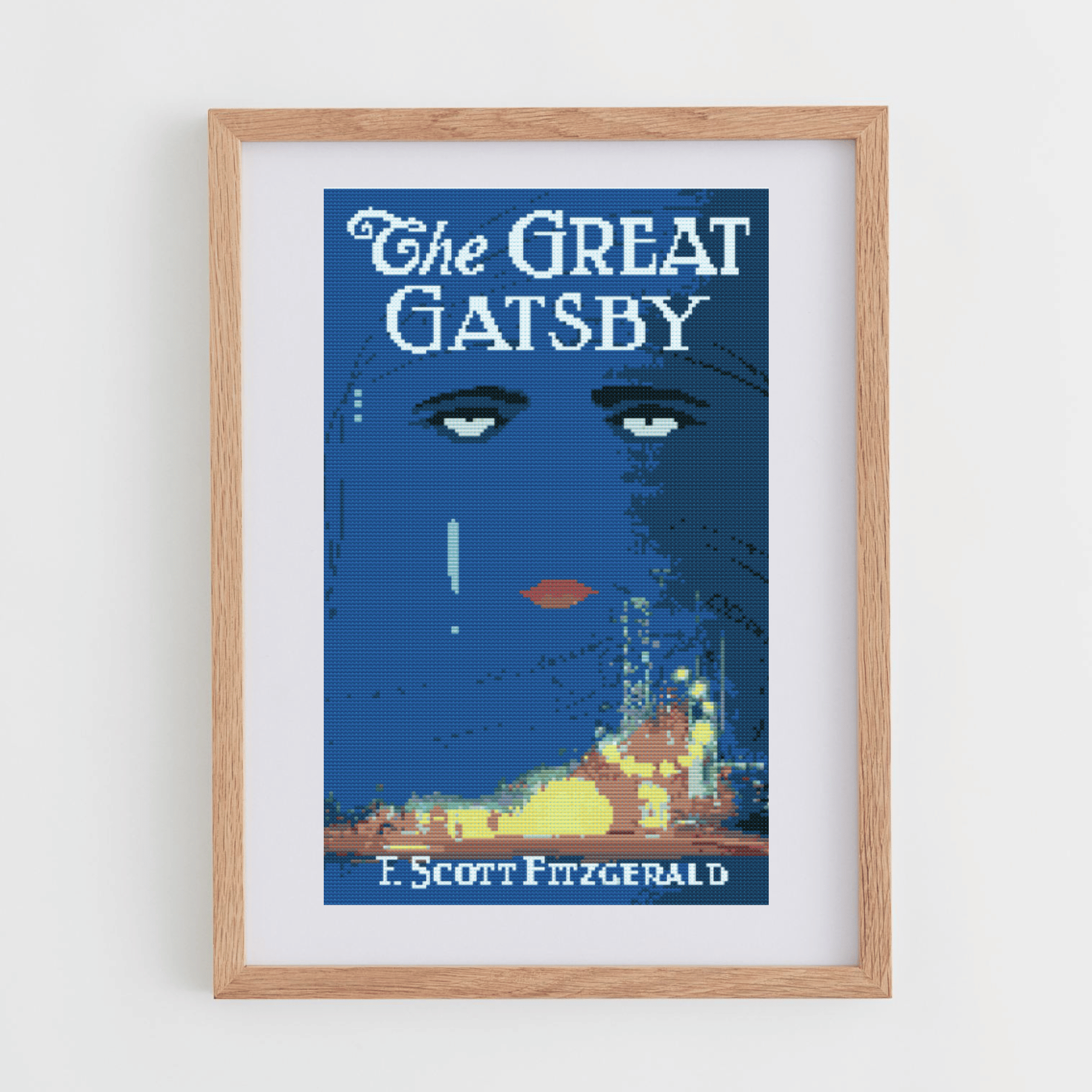 The Great Gatsby Cross-Stitch Pattern | The Fresh Cross Stitch