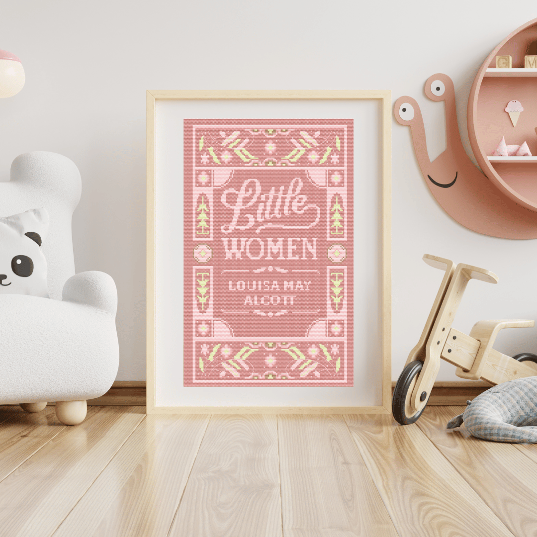 Little Women cross-stitch chart | Book Cover Cross Stitch Chart