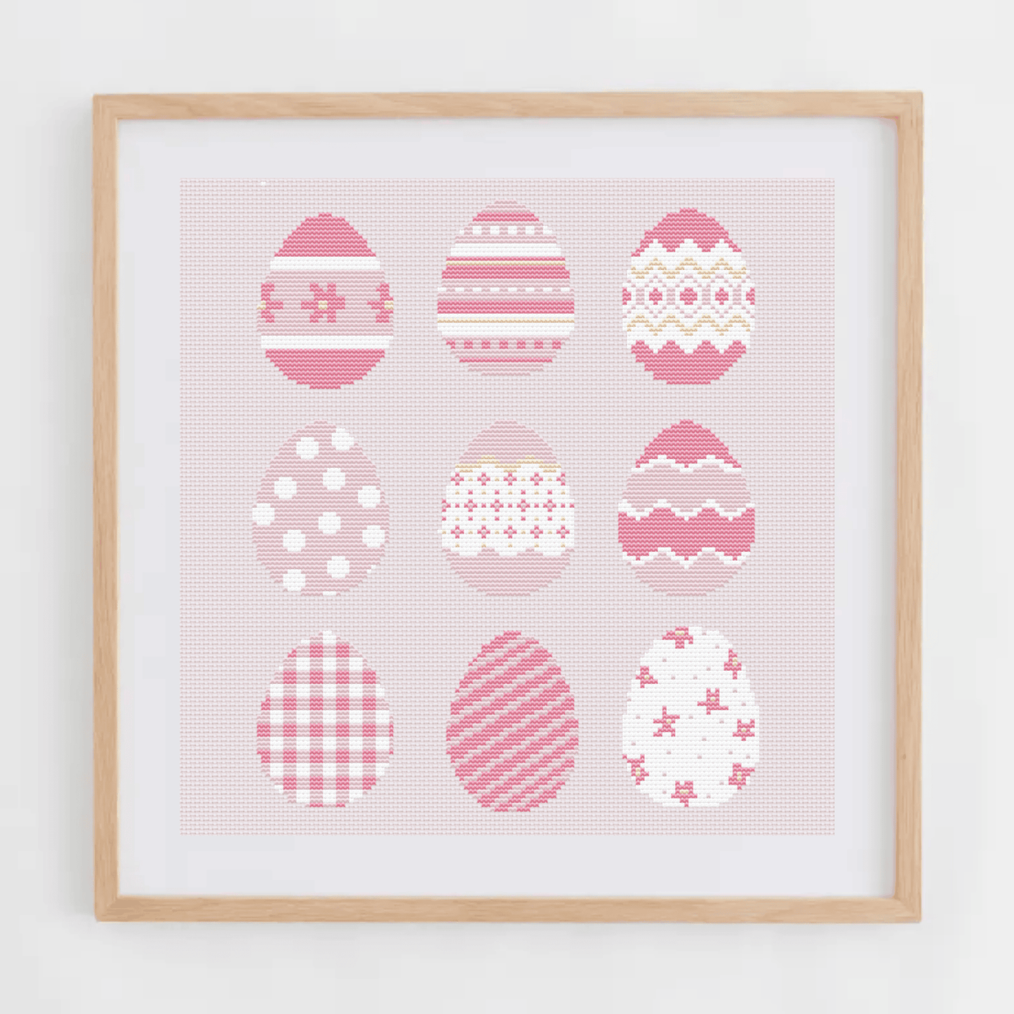 Easter Eggs Cross Stitch Pattern | Easter Cross Stitch Charts PDF
