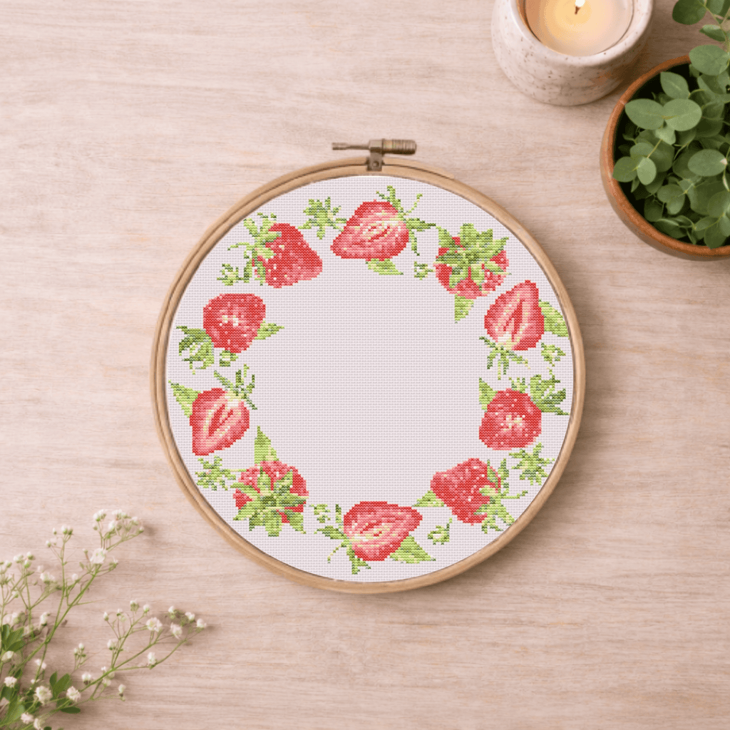 Strawberries Wreath