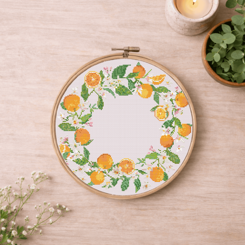 Oranges Wreath