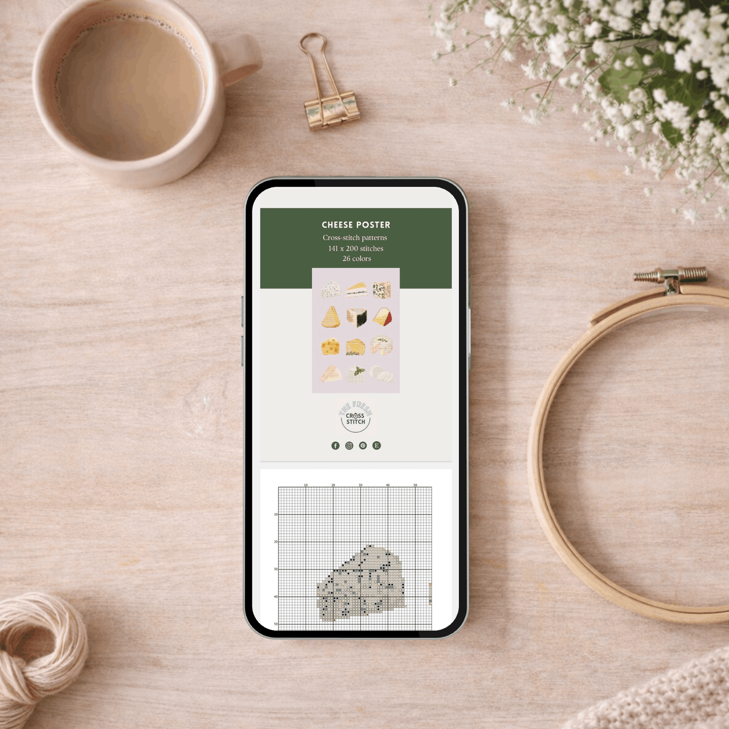 Плакат с сыром