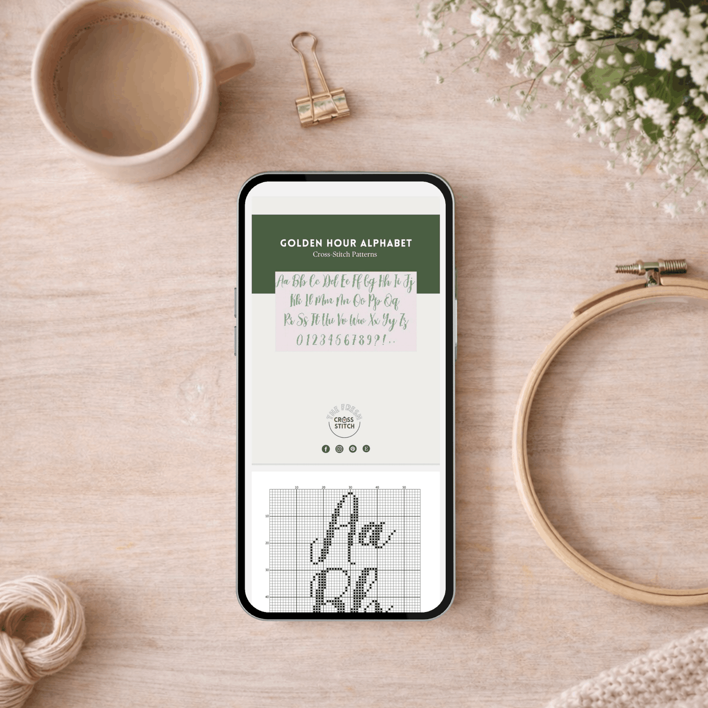 Alfabeto Golden Hour