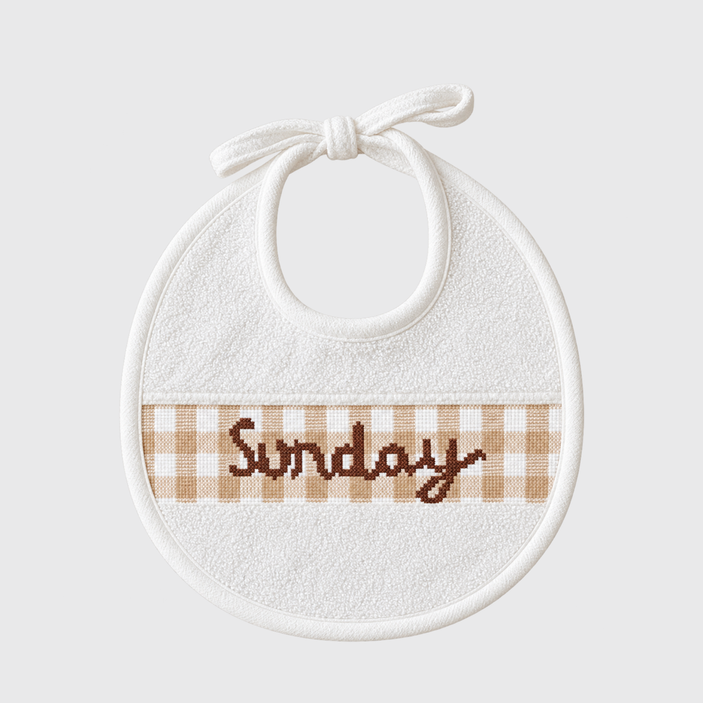 Days of the week for baby bibs
