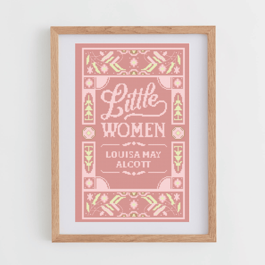 Little Women cross-stitch chart | Book Cover Cross Stitch Chart