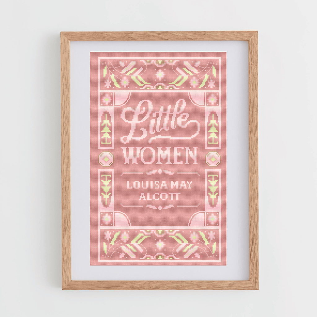 Little Women cross-stitch chart | Book Cover Cross Stitch Chart
