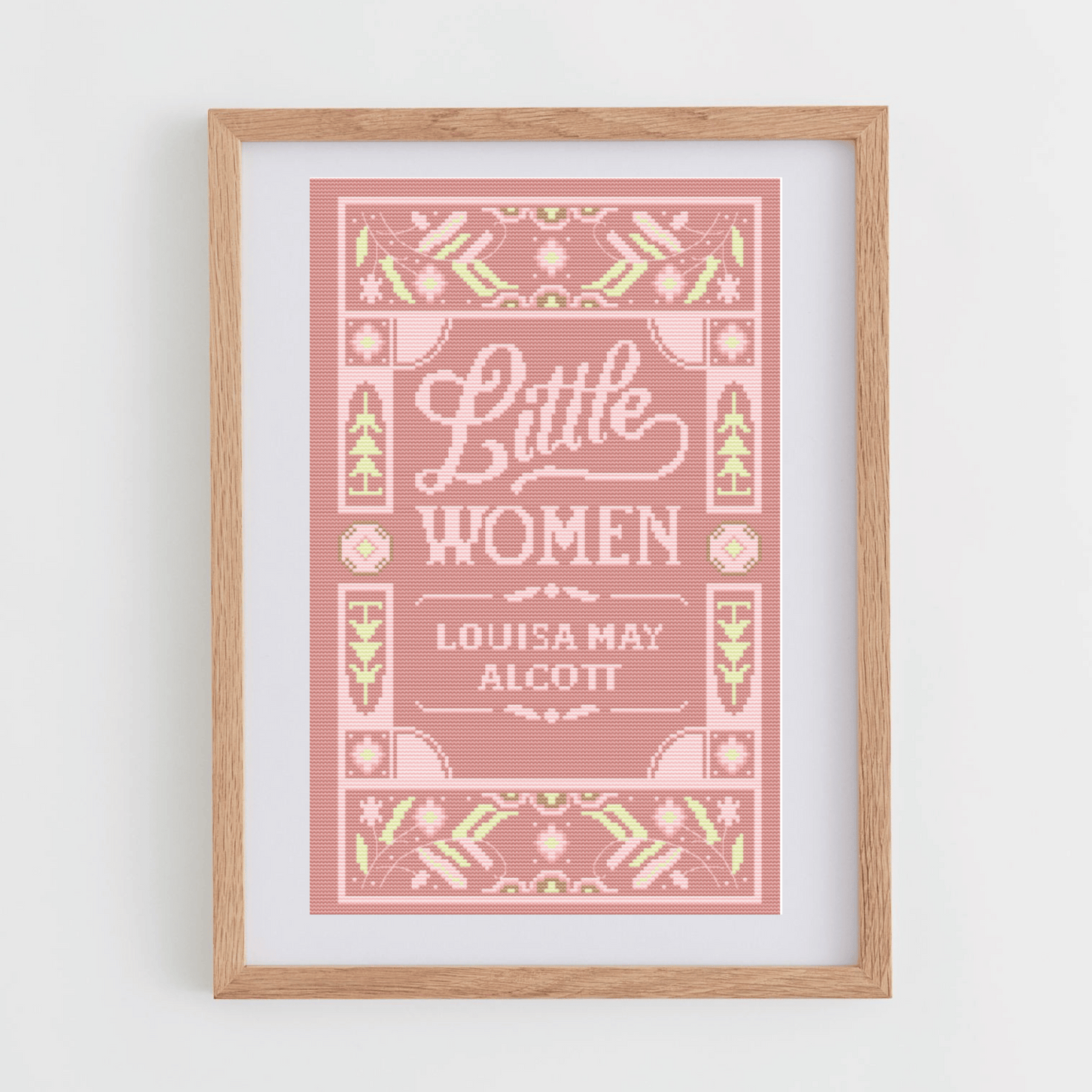Little Women cross-stitch chart | Book Cover Cross Stitch Chart