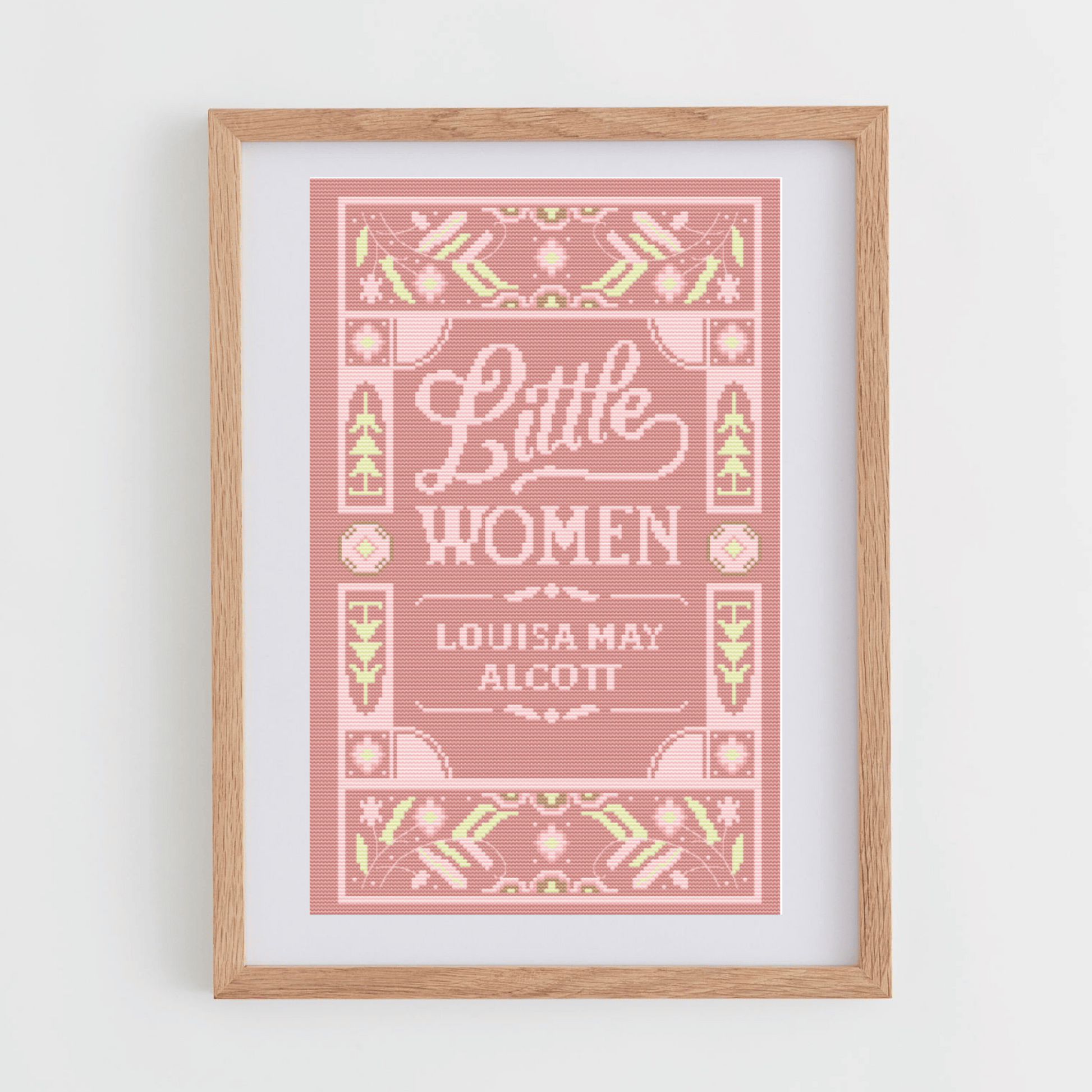 Little Women cross-stitch chart | Book Cover Cross Stitch Chart