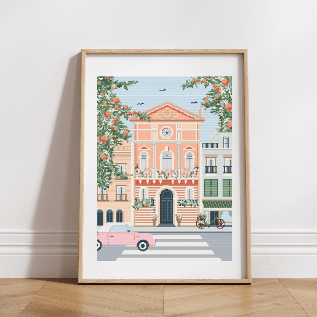 Italienische Fassade