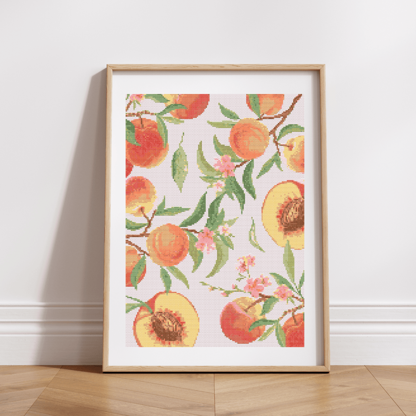 Акварельные персики