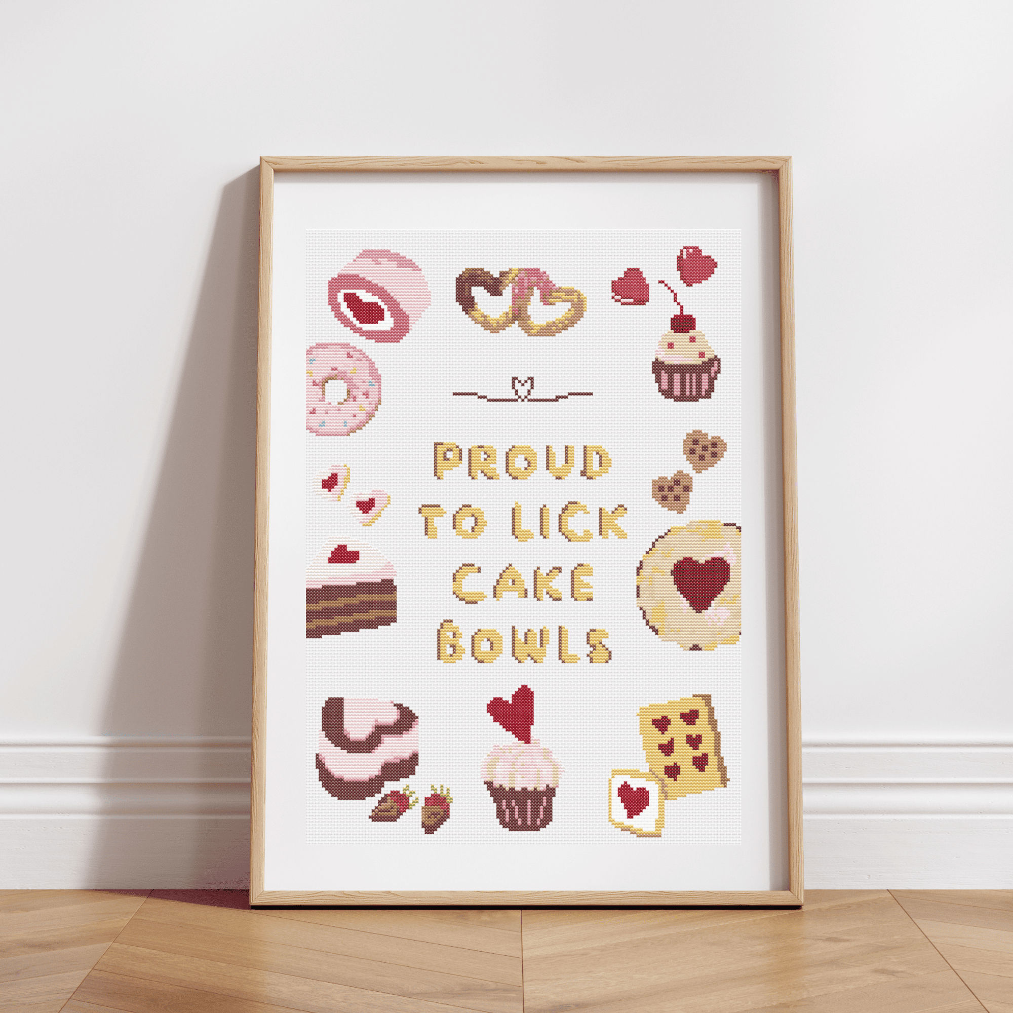 Proud to Lick Cake Bowls