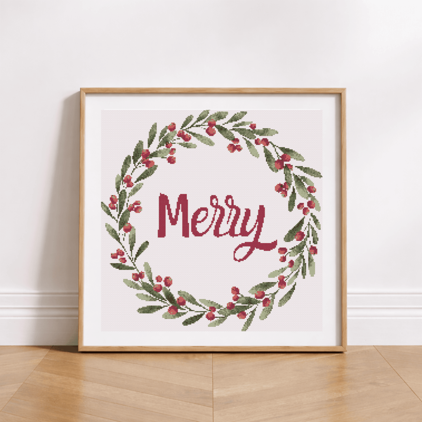 С Рождеством Христовым венок