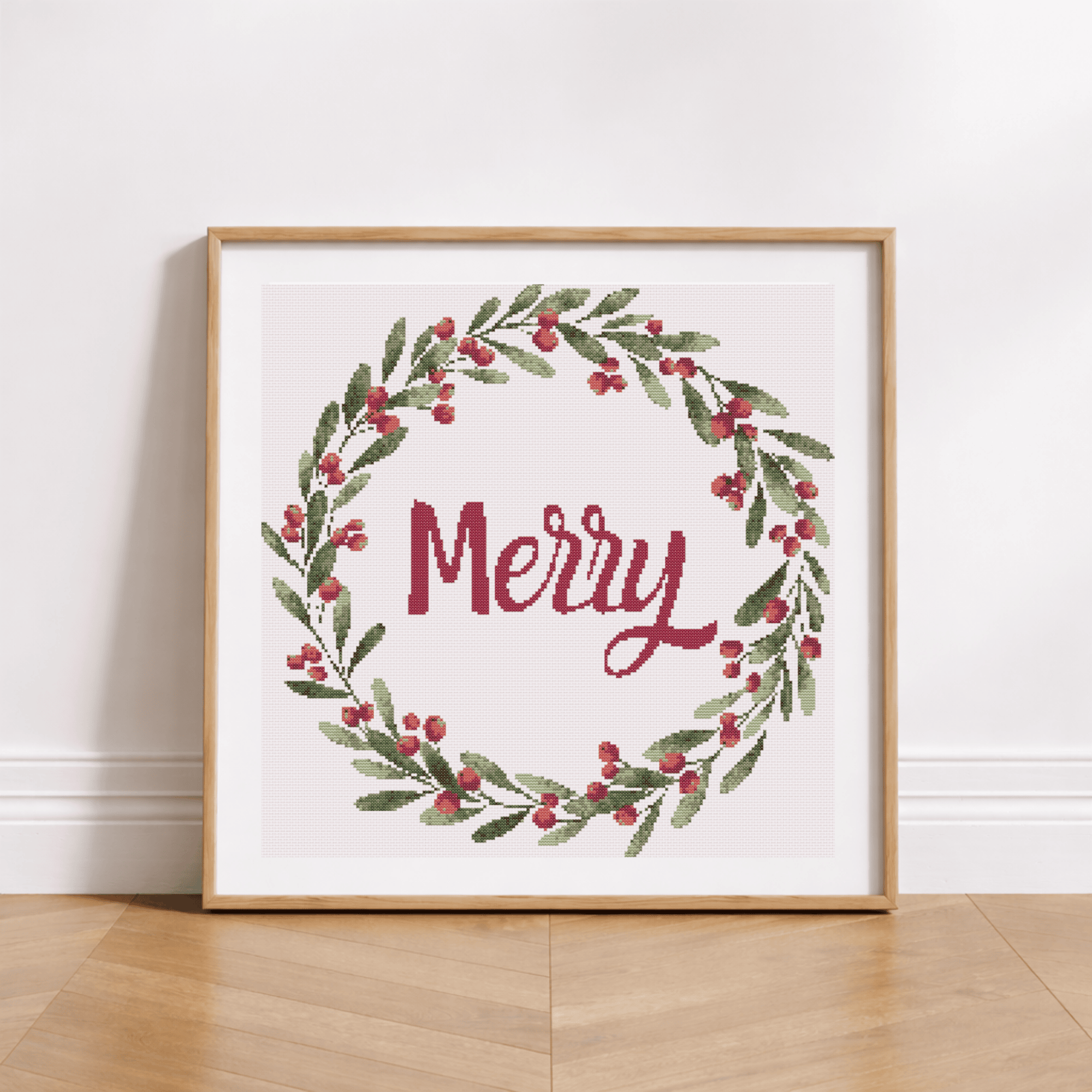 Couronne de Noël Merry