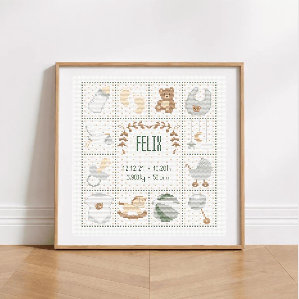 Tableau de naissance de bébé