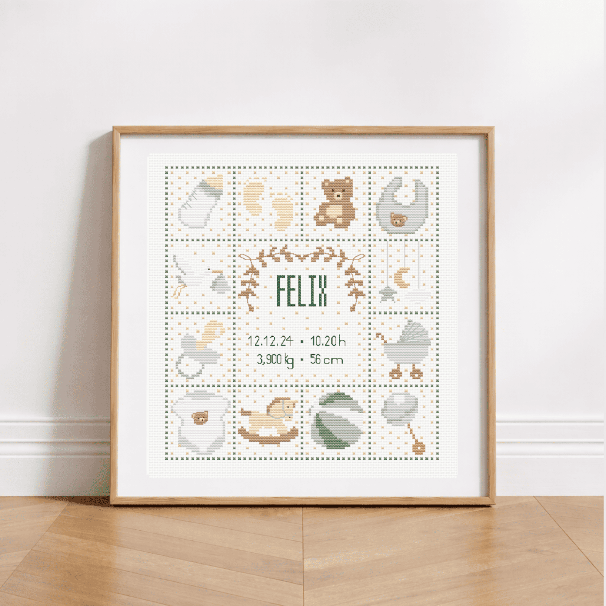 Tableau de naissance de bébé