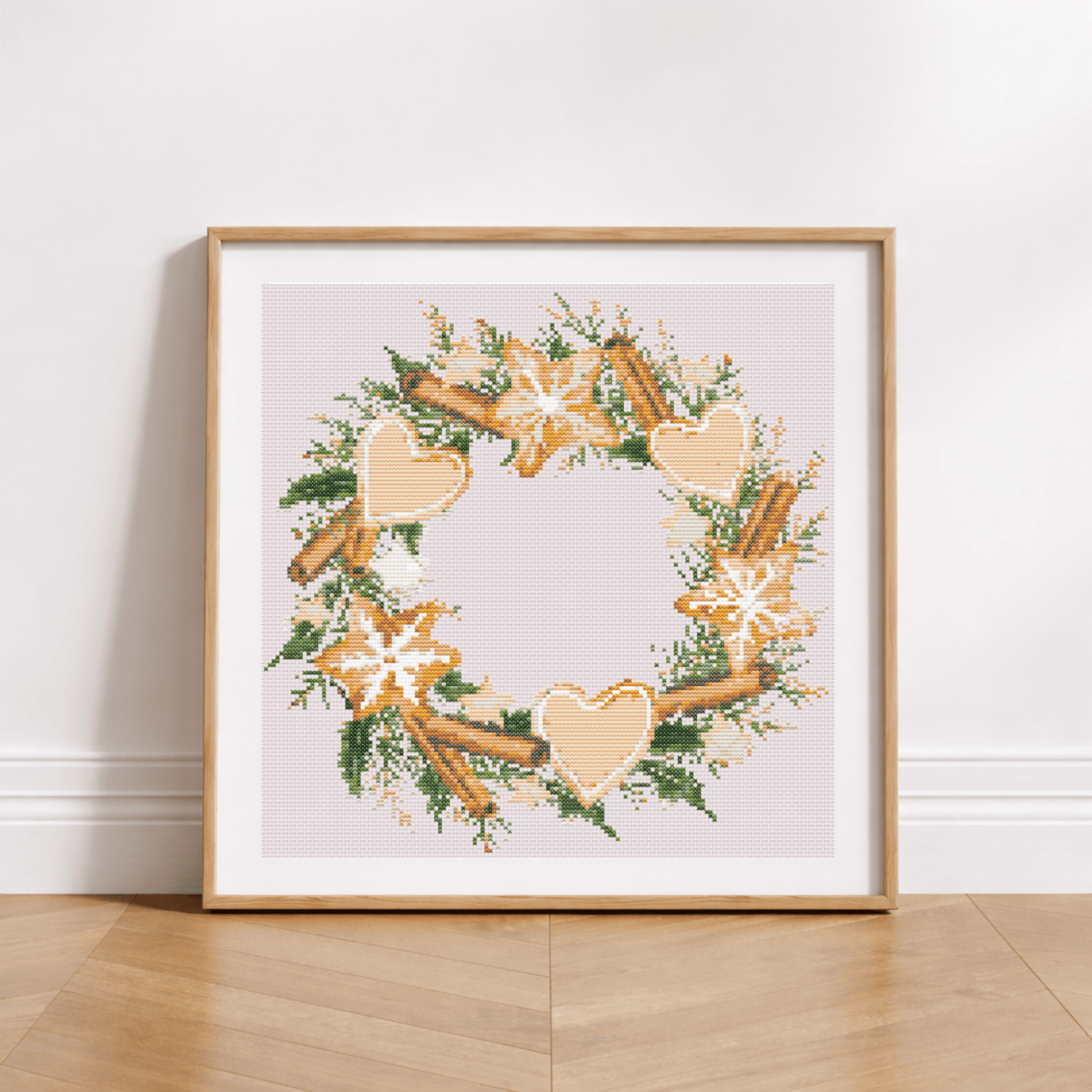 Couronne de Noël en Pain d'Épices