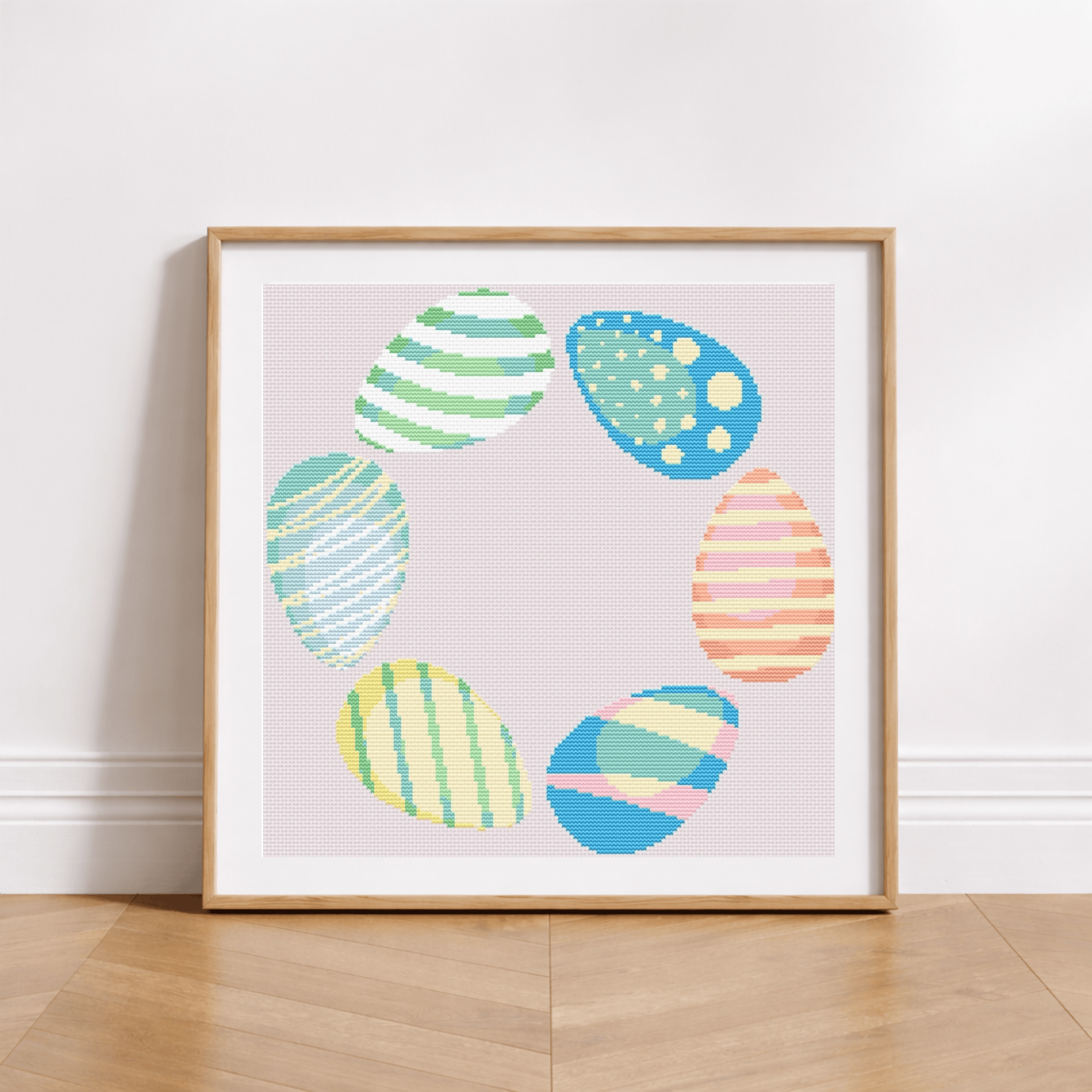 Couronne de Pâques Colorée