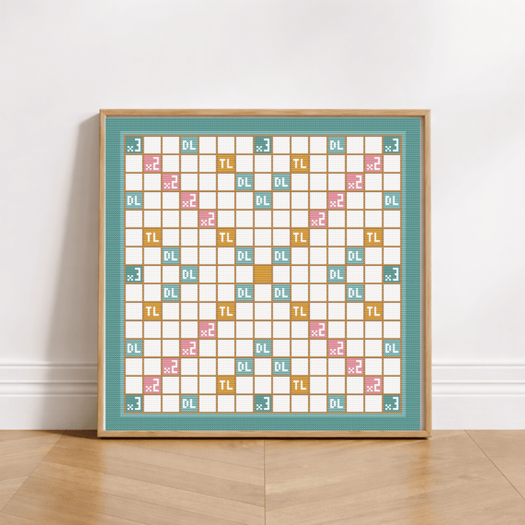 Scrabble Pastell