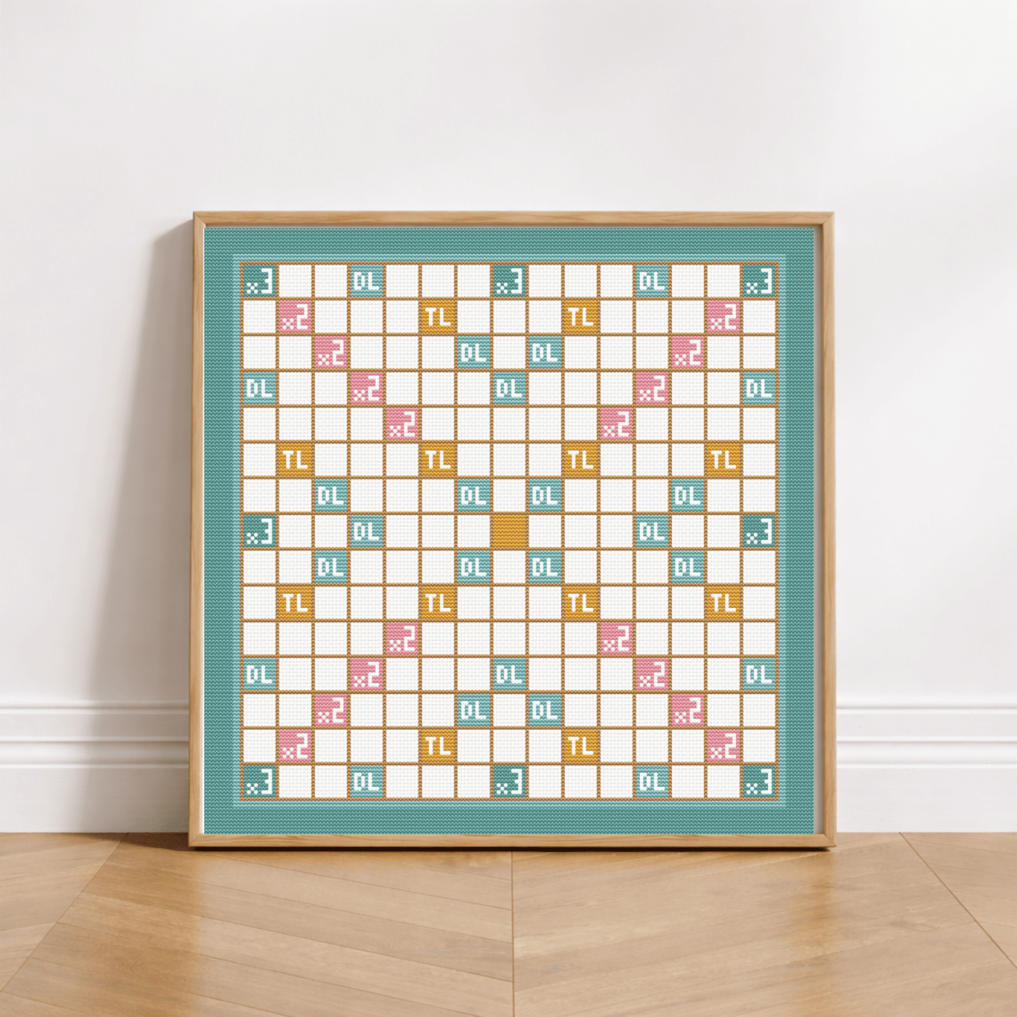 Scrabble pastel