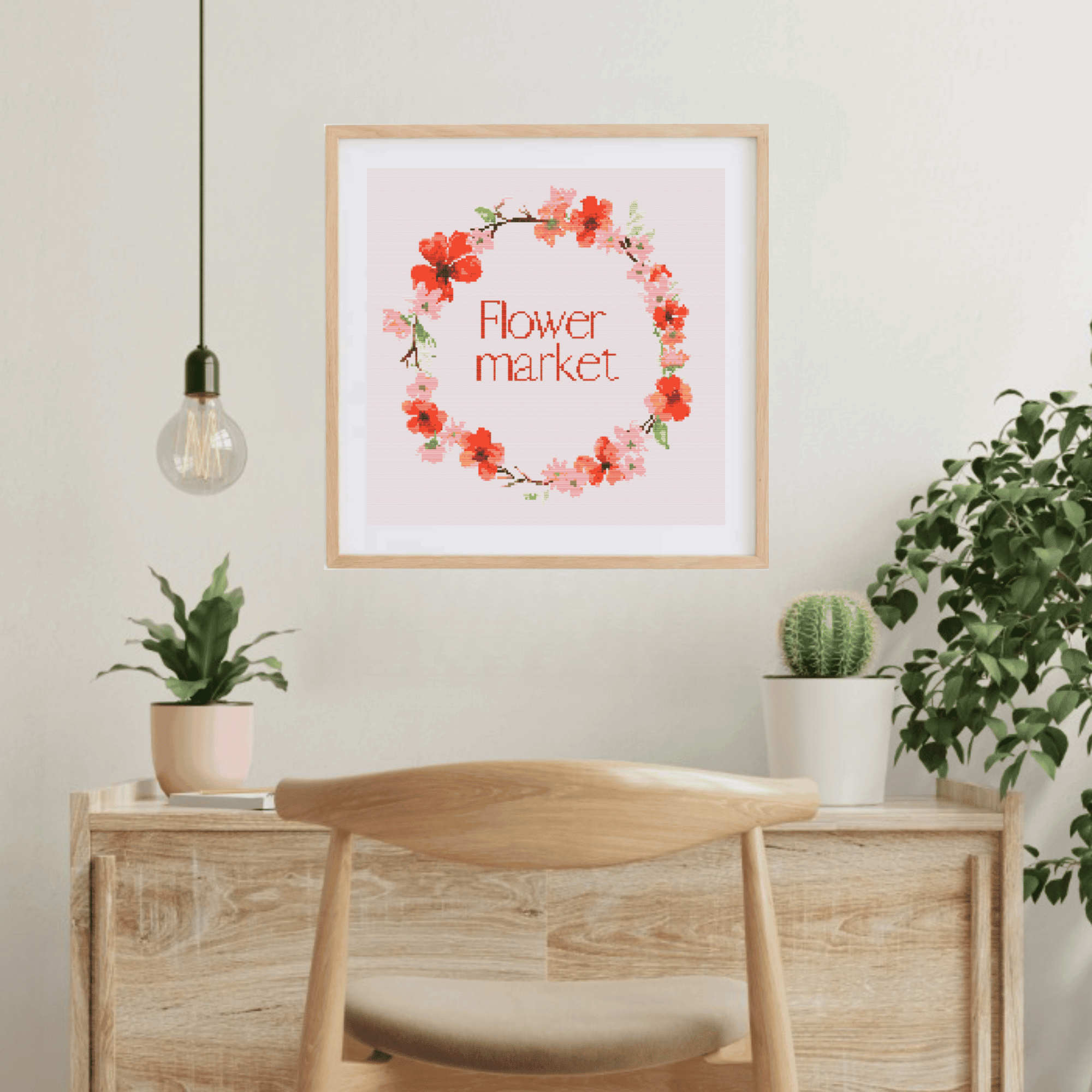 Sleek Font Alphabet Cross Stitch Pattern | Alphabet Cross Stitch Chart | Font Cross Stitch Chart