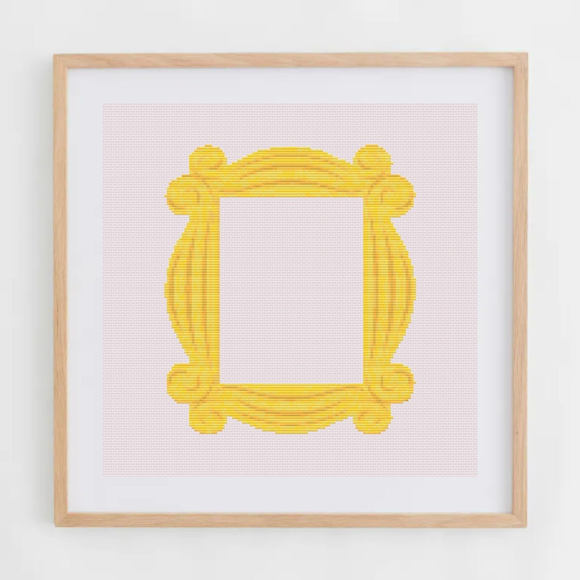 Friends Frame Cross Stitch Pattern 