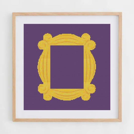Friends Frame Cross Stitch Pattern