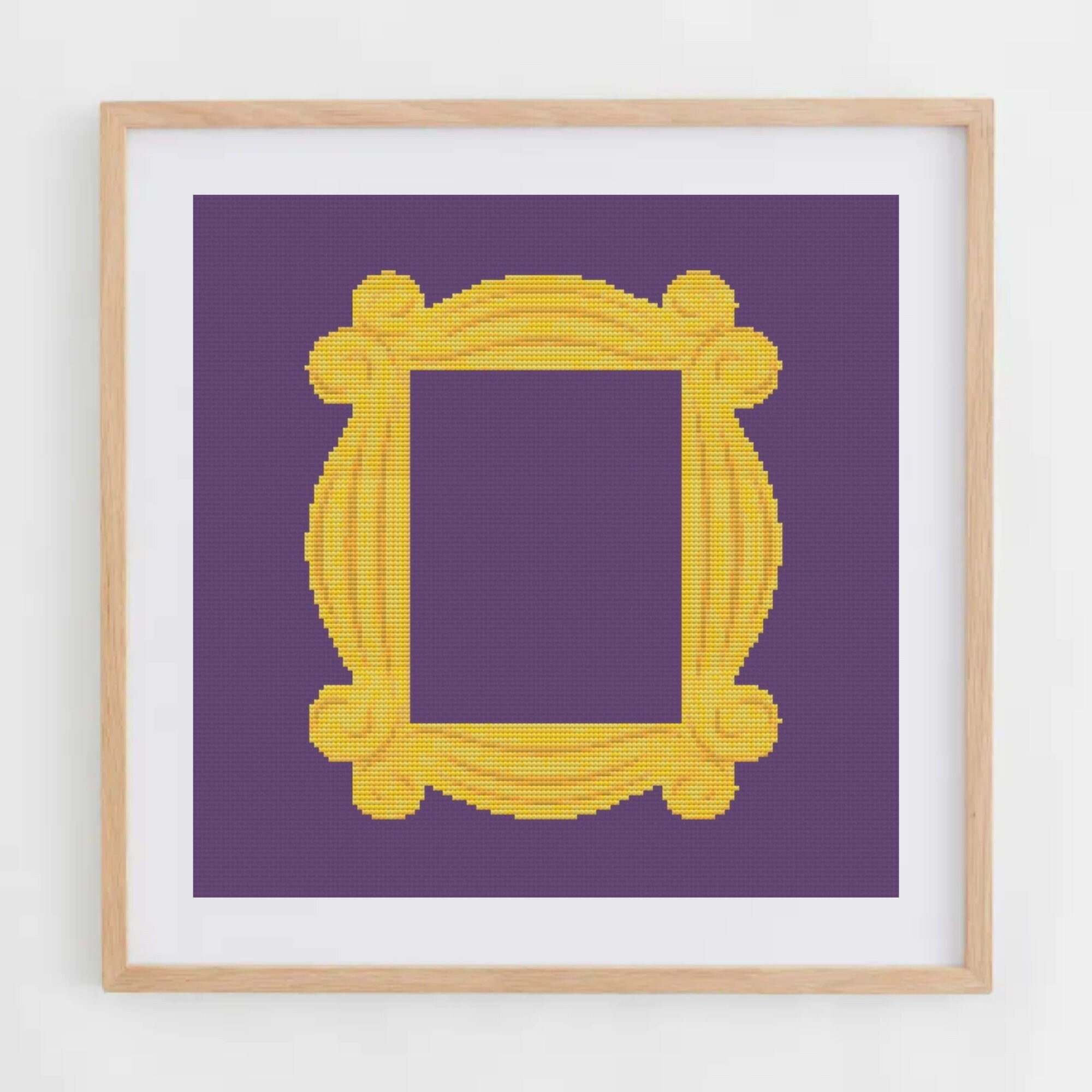 Friends Frame Cross Stitch Pattern 